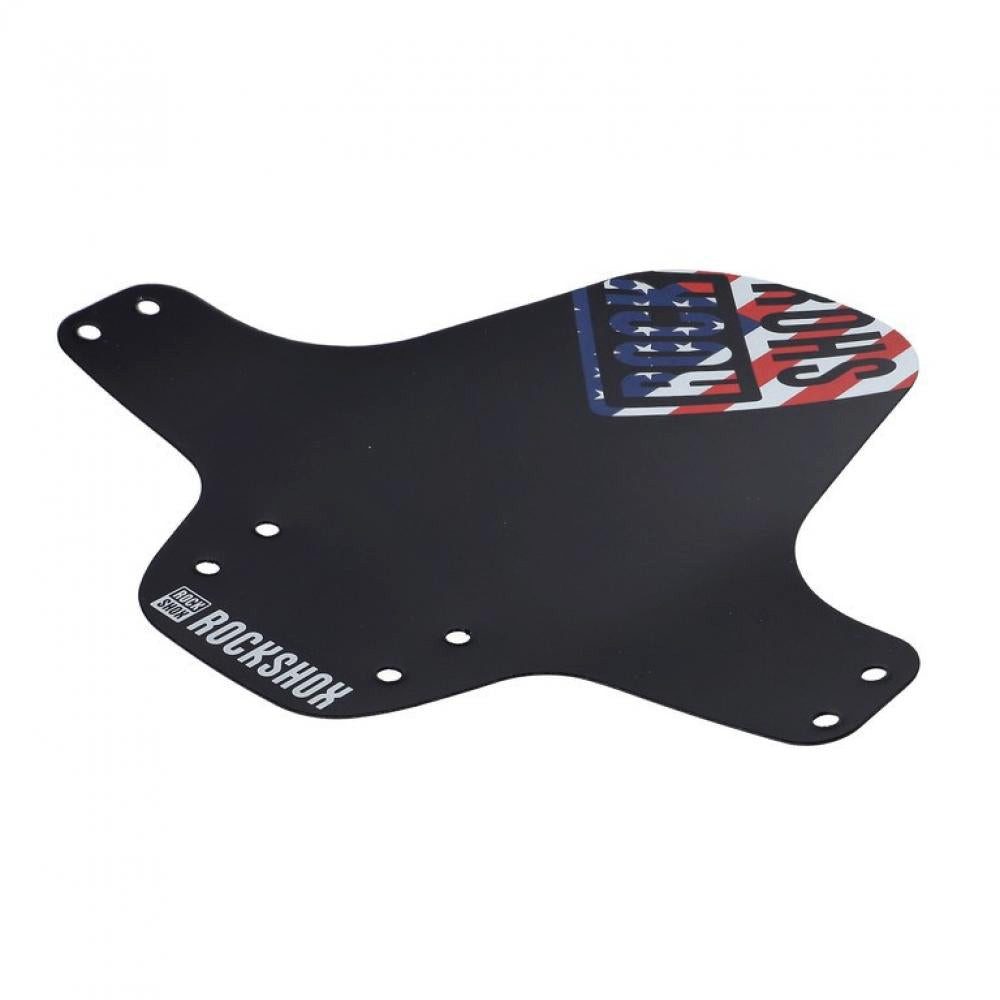 Schutzblech Rockshox Fender MTB universal vorne 00.4318.020.032,sw+USA Flagge Prin