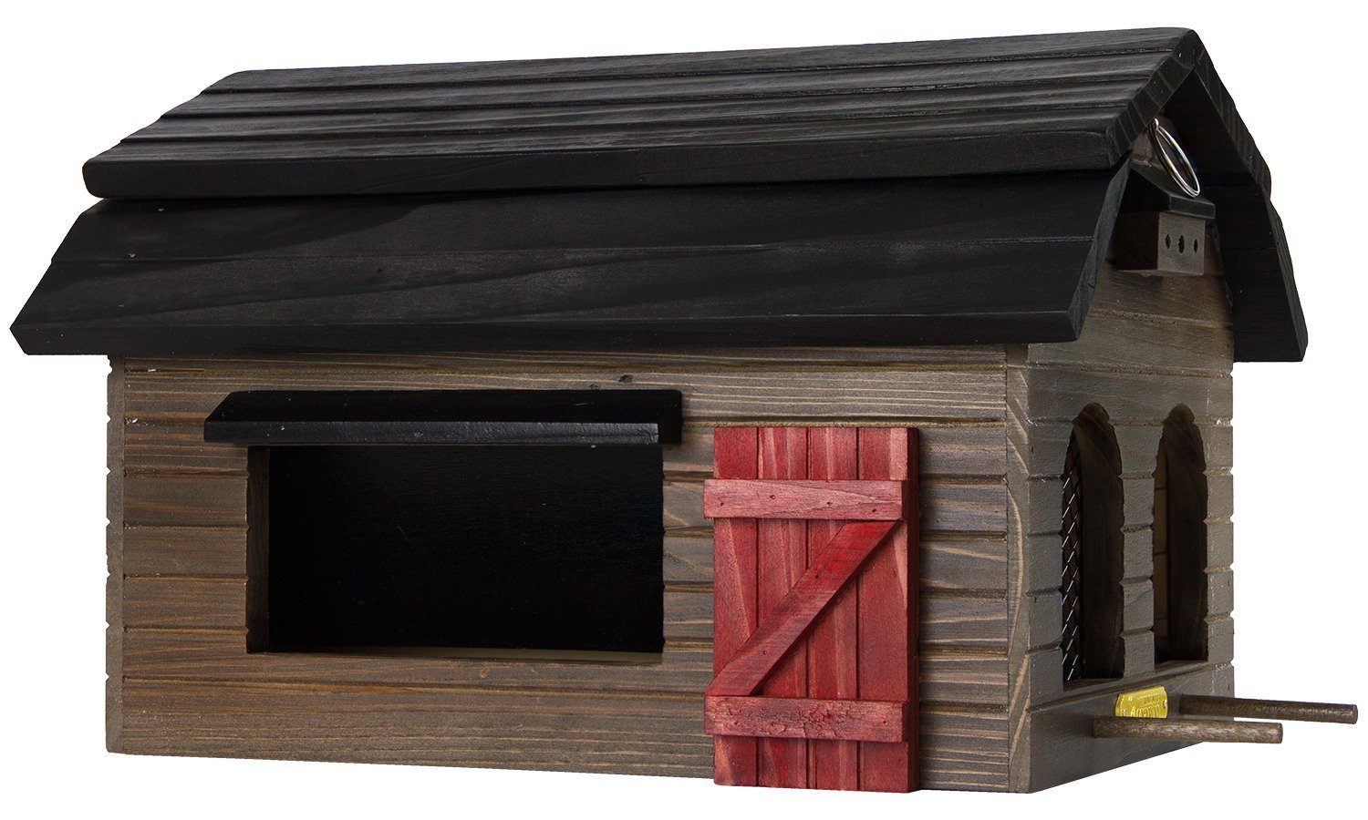 Vogelhaus Futterscheune / geräumige Futterstation für mehrere Nahrungssorten