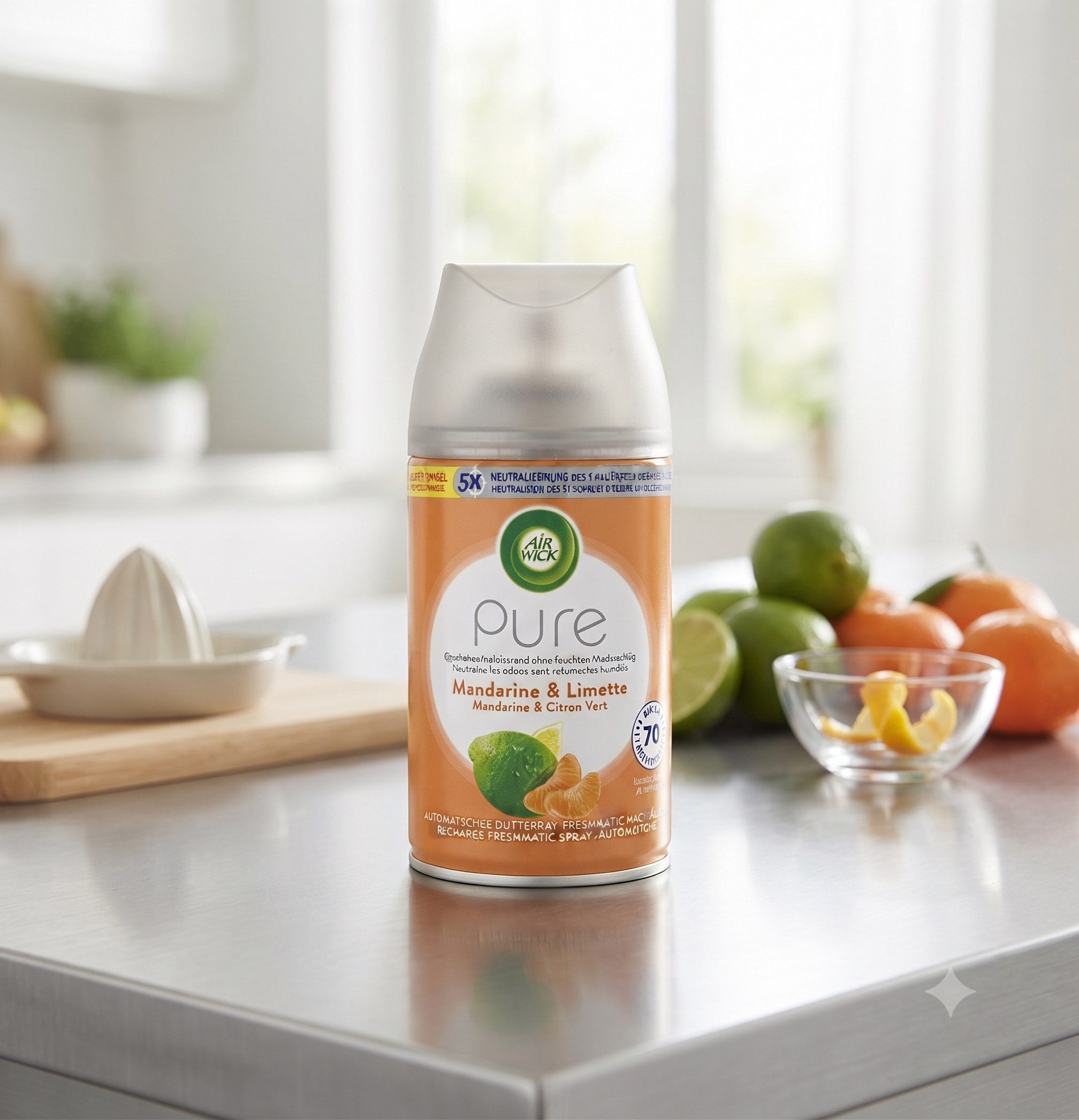 Air Wick Raumduft Air Wick Freshmatic Pure Mandarine Limette - 250 ml