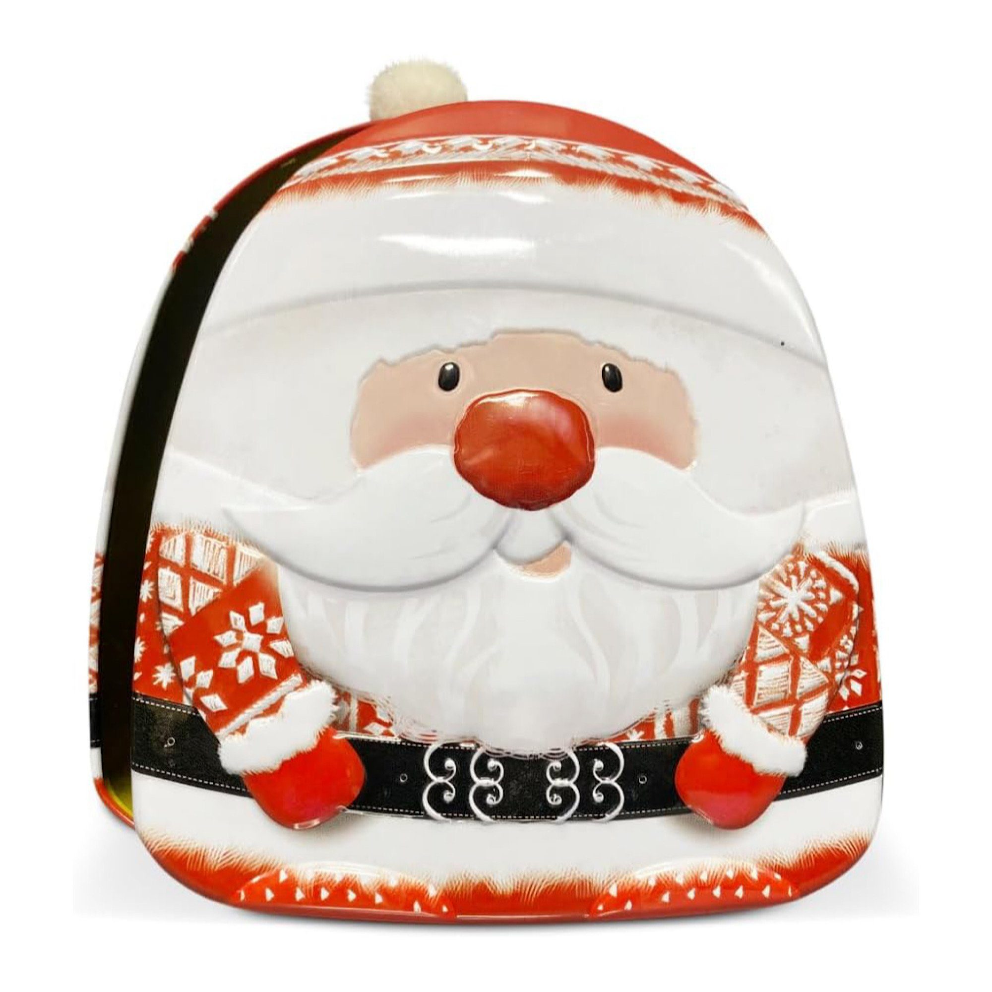 MediMuc Keksdose Santa mit mit Santa Mütze Mütze