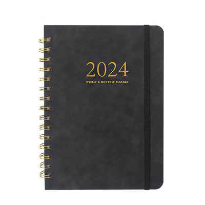 KINSI Kalender zum Selbstbasteln Planer,Notizbücher,Terminplaner,spiralgebundene Loseblattwerke
