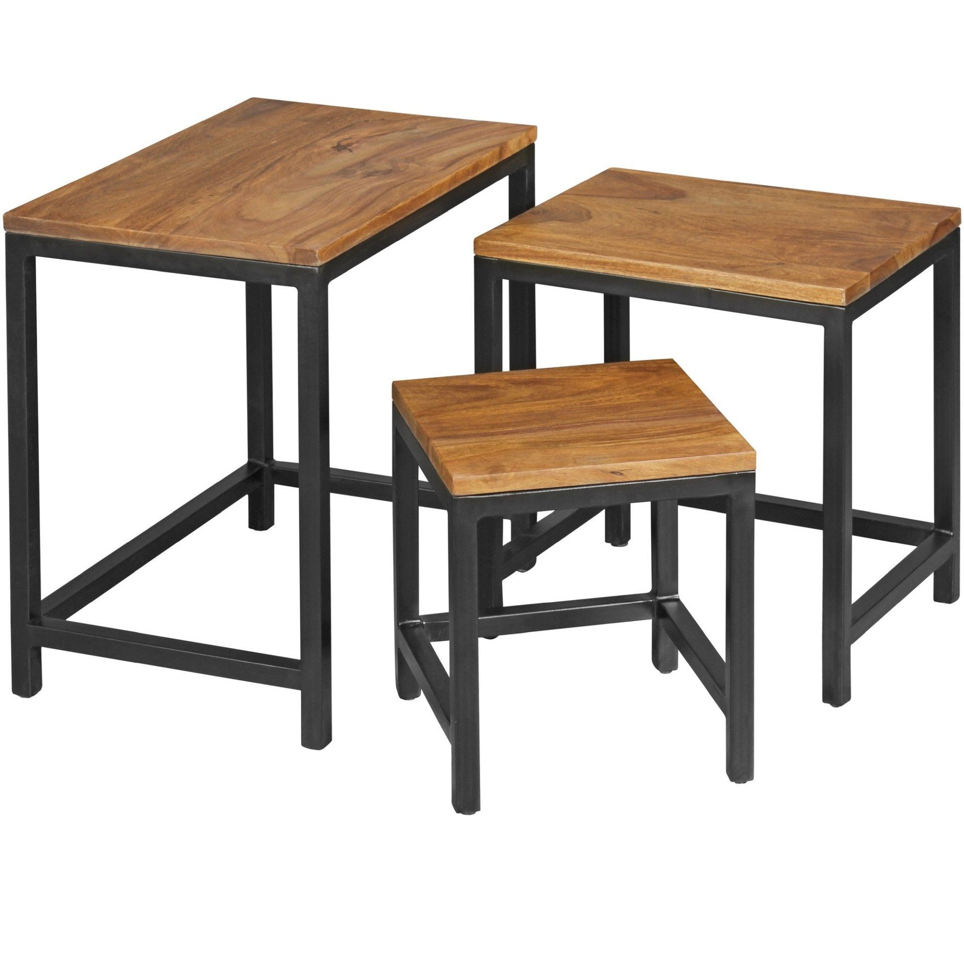 moebelfaktor Satztisch Alden (3er Set, 3-St)