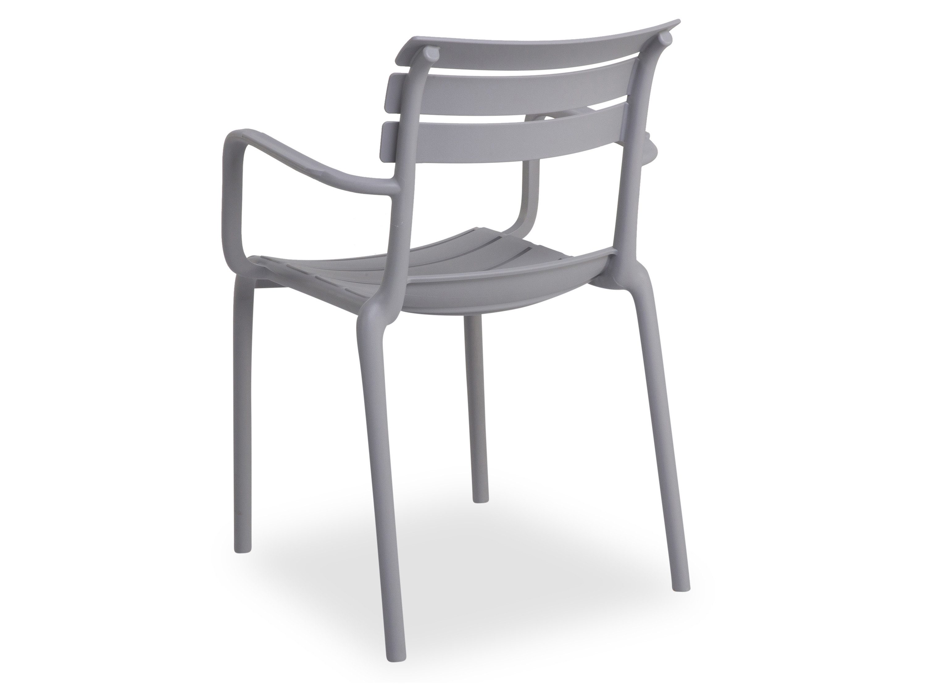 casa NOVA Gartenstuhl casa NOVA Gartenstuhl SKY BHT 57x82x58 cm grau Stapelstuhl Klappstuhl