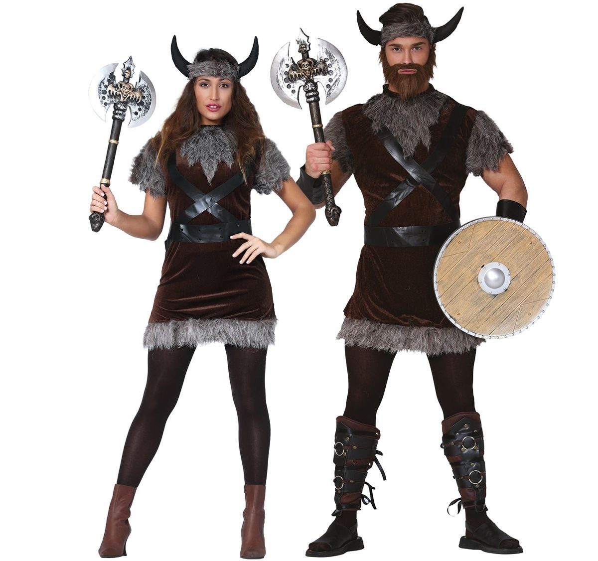 Fiestas Guirca Kostüm Wikinger für Herren