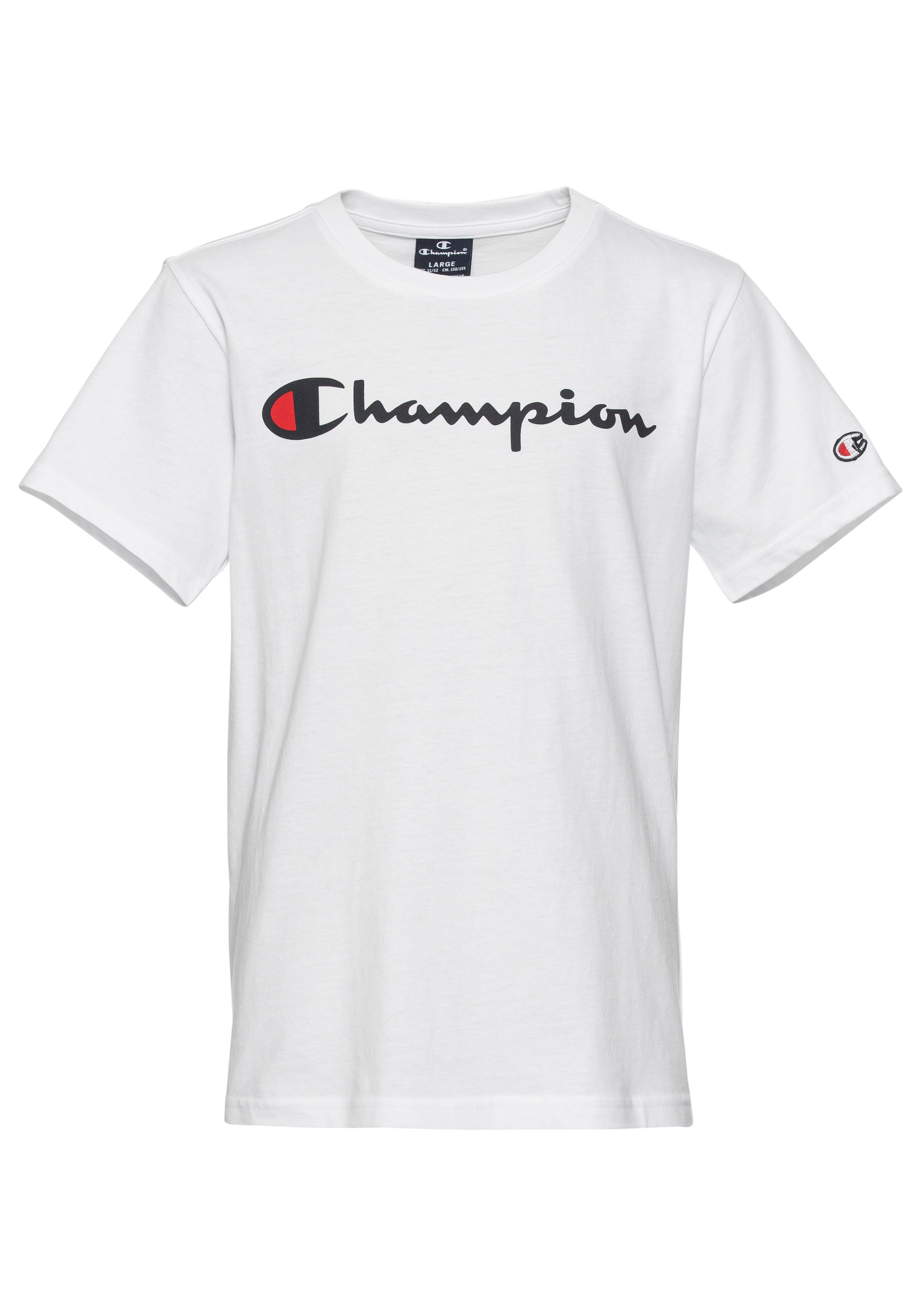 Champion T-Shirt Icons Crewneck T-Shirt Large Logo