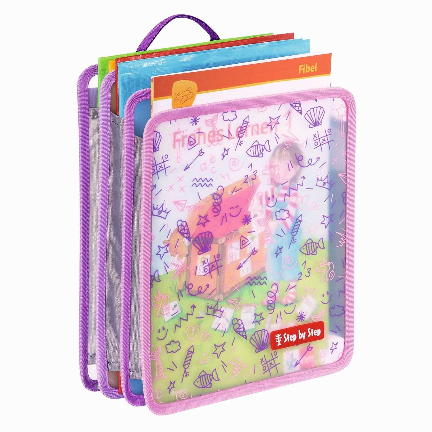 Step by Step Schulranzen Faltbare Heftbox Pink