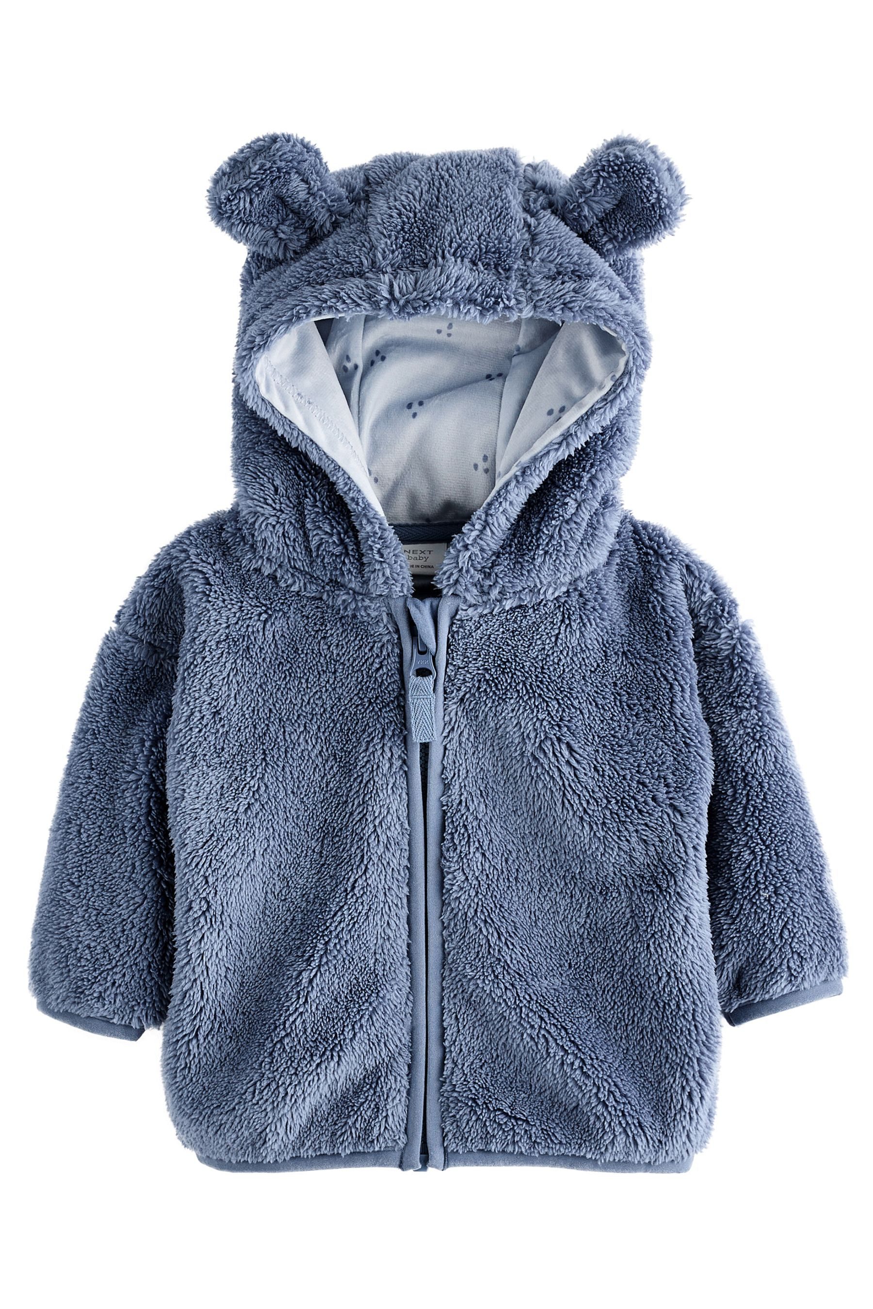 Fleecejacke Kuschelige Baby Fleecejacke mit 3D-Ohren