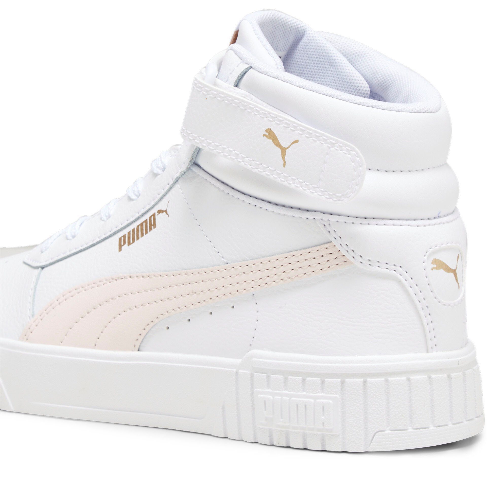 CARINA Pink-PUMA Sneaker 2.0 MID Gold PUMA White-Frosty PUMA