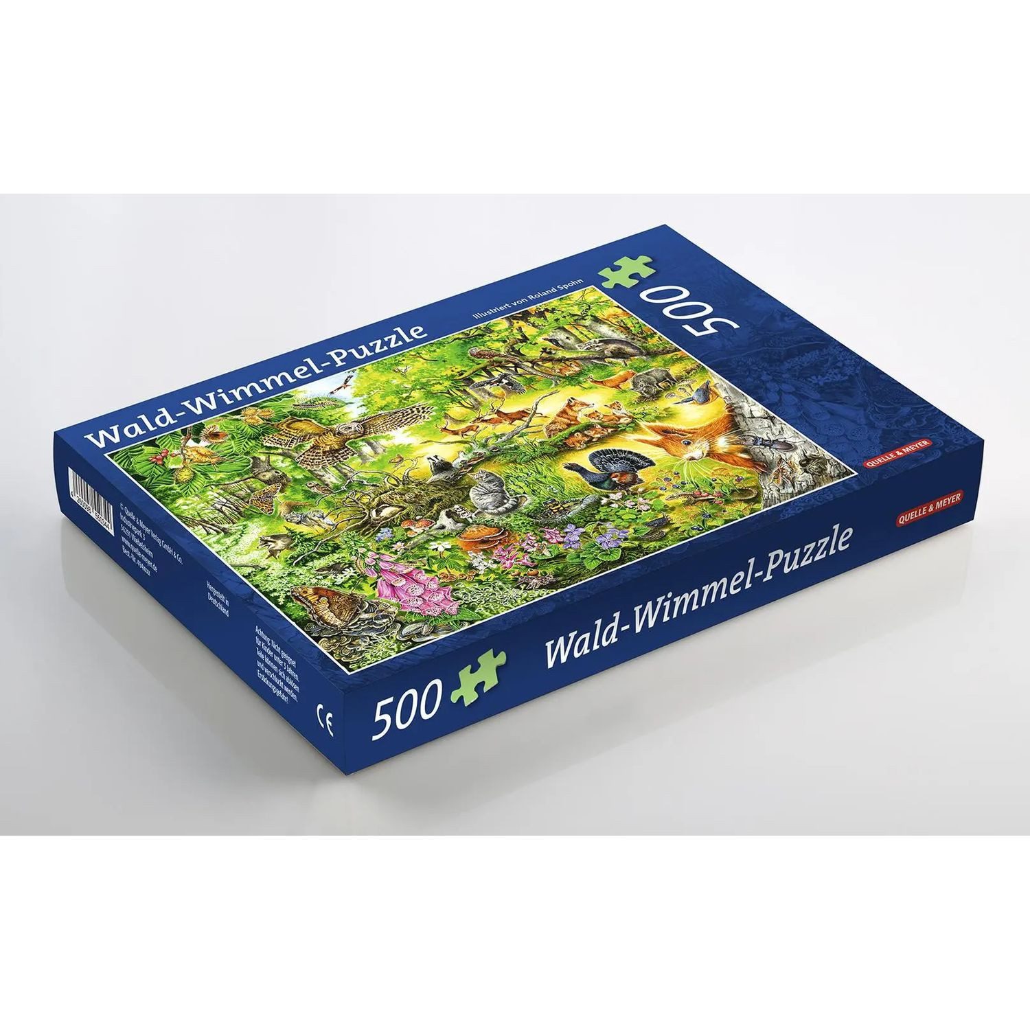 Meyer & Meyer Verlag Puzzle Wald-Wimmel-Puzzle. 500 Teile, 500 Puzzleteile