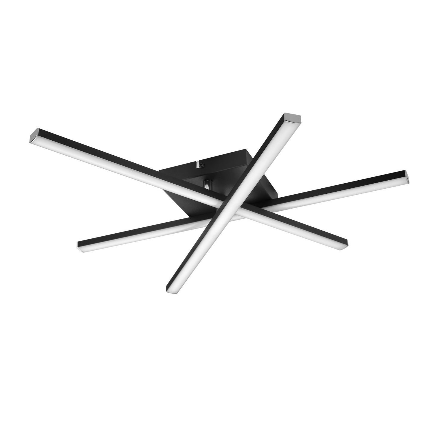 IMPTS Deckenleuchte LED Deckenlampe Schwarz 3000K günstig online kaufen