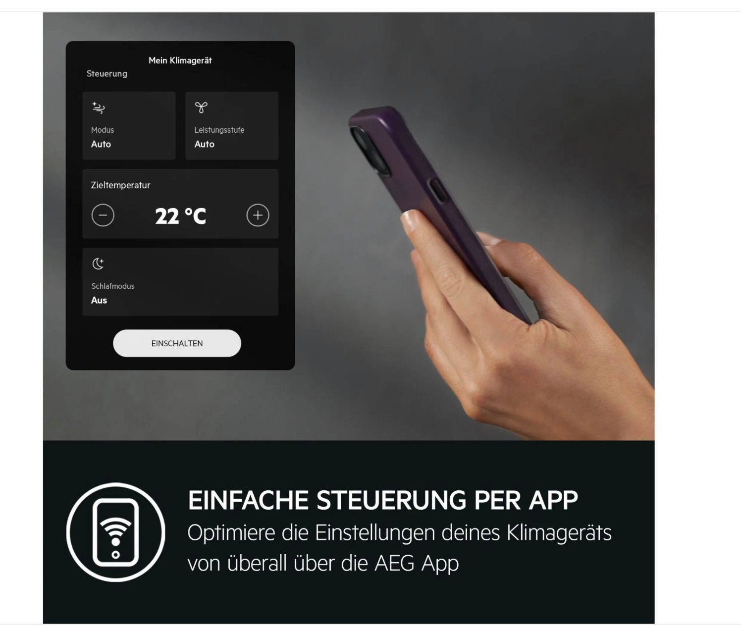 AEG Klimagerät Comfort 6000 AXP26U339CW mobiles günstig online kaufen