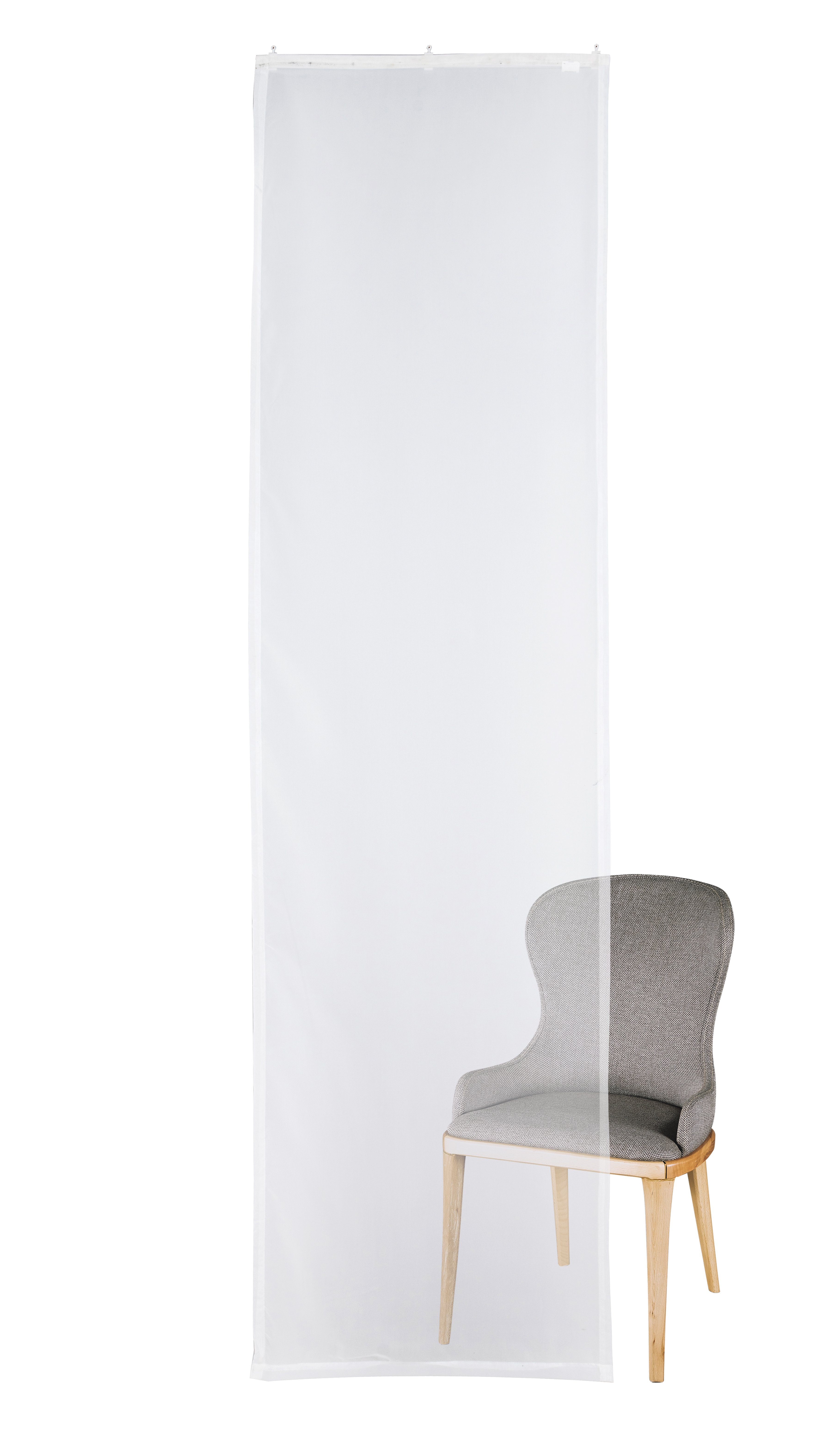 Schiebegardine / Raumtrenner / Flächenvorhang / Transparent / 60x245cm