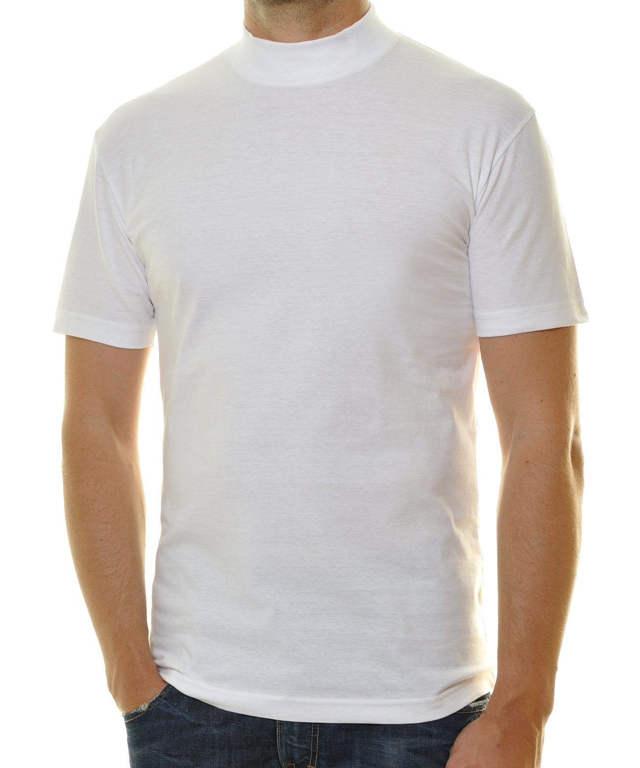 Herren Stickerei T-Shirt Baumwolle Leinen Chinesisch Top Tang Anzug Ethno Bluse