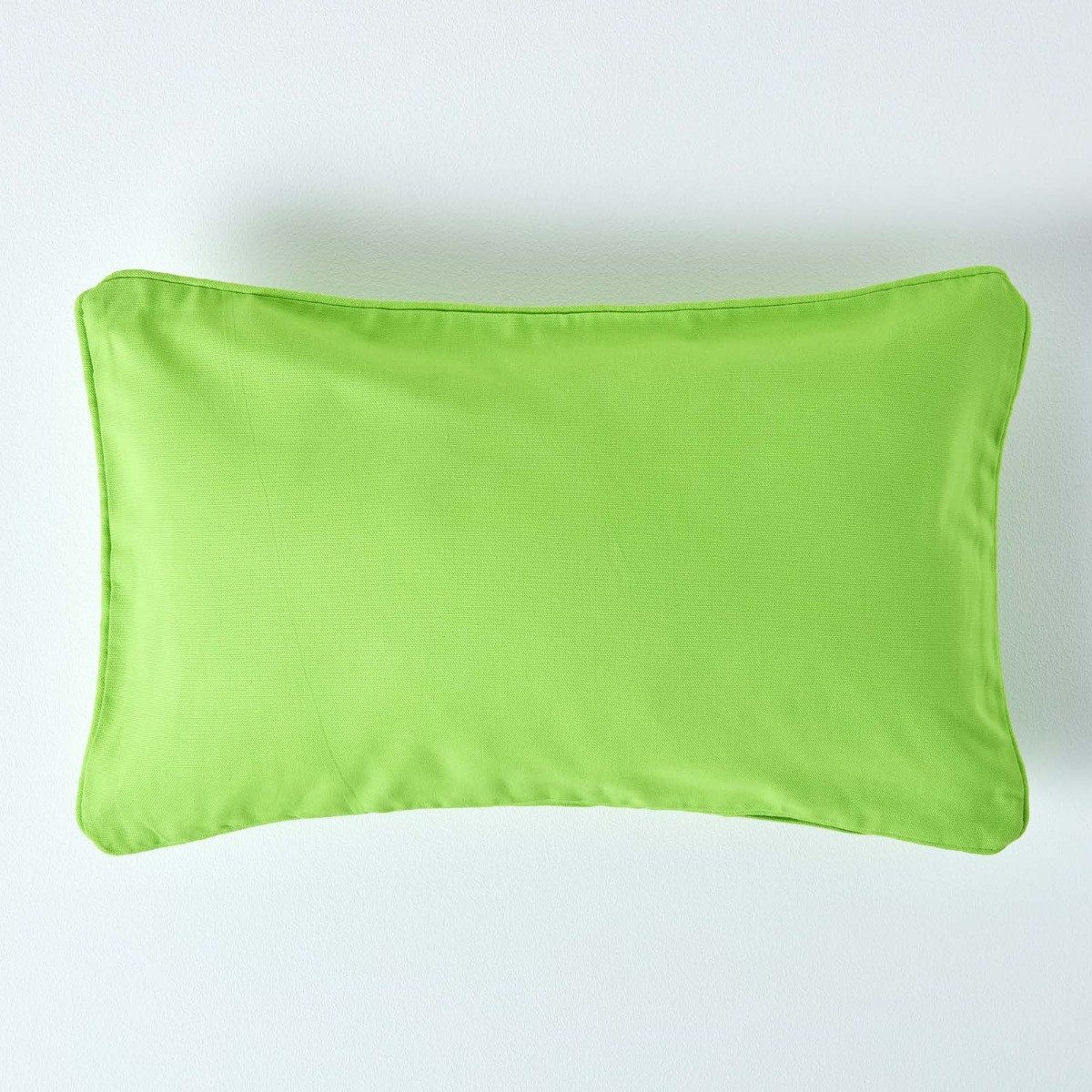 Kissenbezüge Grüner Kissenbezug aus Baumwolle, 30 x 50 cm, Homescapes