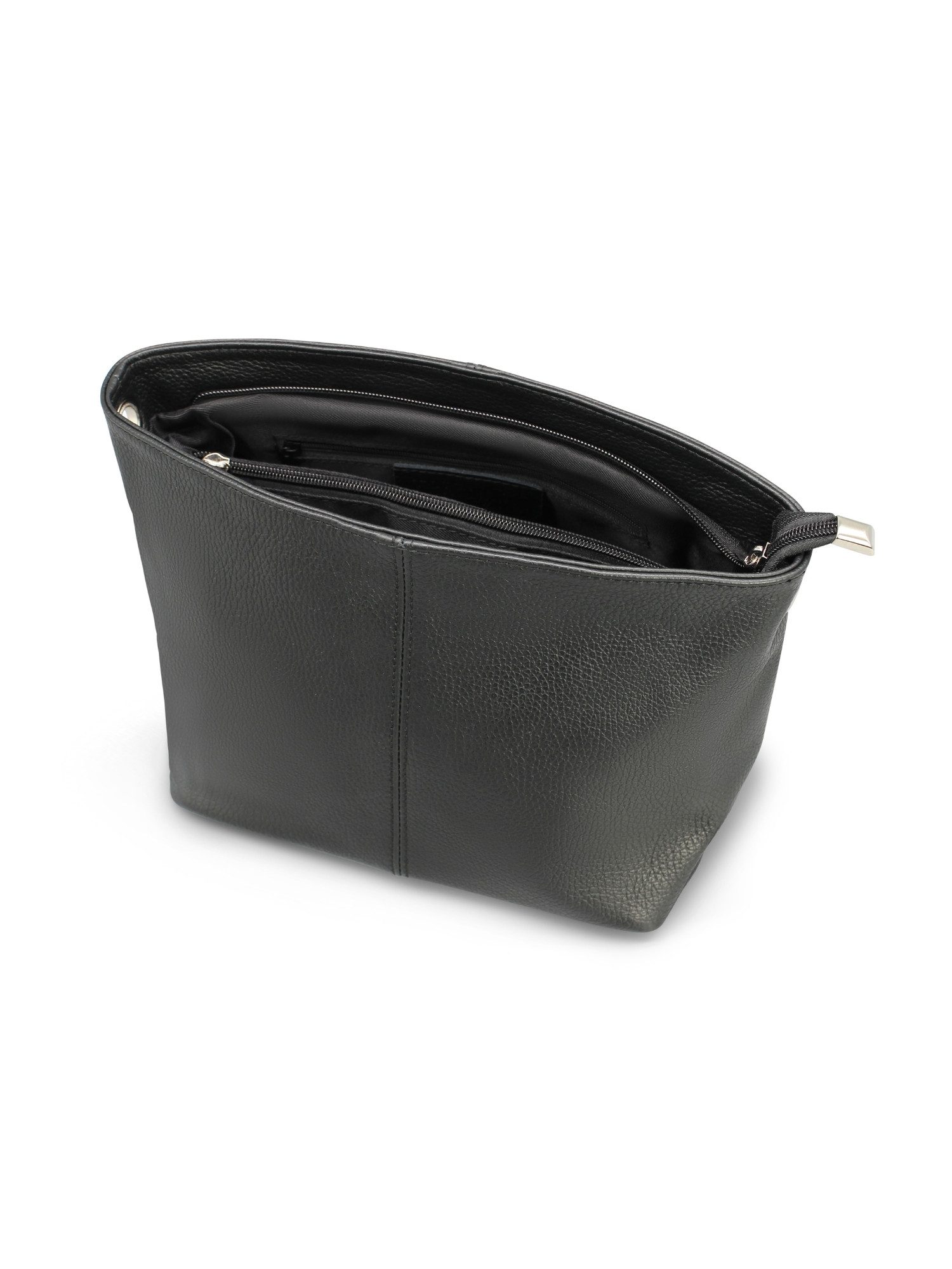 Adel Bags Schultertasche Vera Echt Leder Umhängetasche mit Innenfächern – 10 Farben, echtes Leder – Bild 5 von 5
