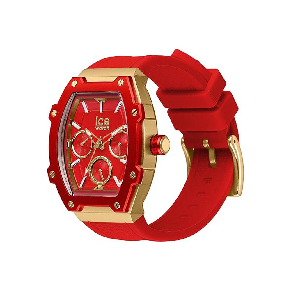 ice-watch Quarzuhr Ice-Watch Ice Boliday Passion Red 022870, Hochwertiges Produkt mit zeitlosem Design, sorgfältiger Verarbeitung