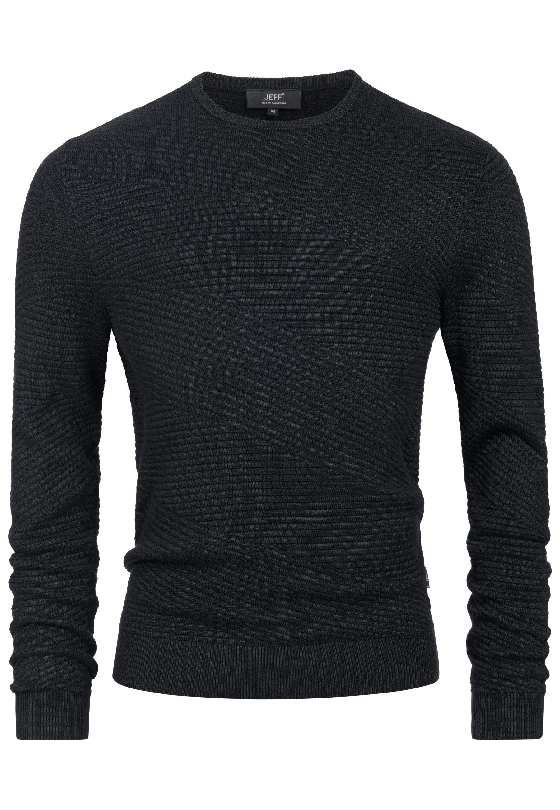 Jeff Strickpullover Herren JFAbram crew Pullover Herrenpullover Strickpullover mit Rundhalsausschnitt