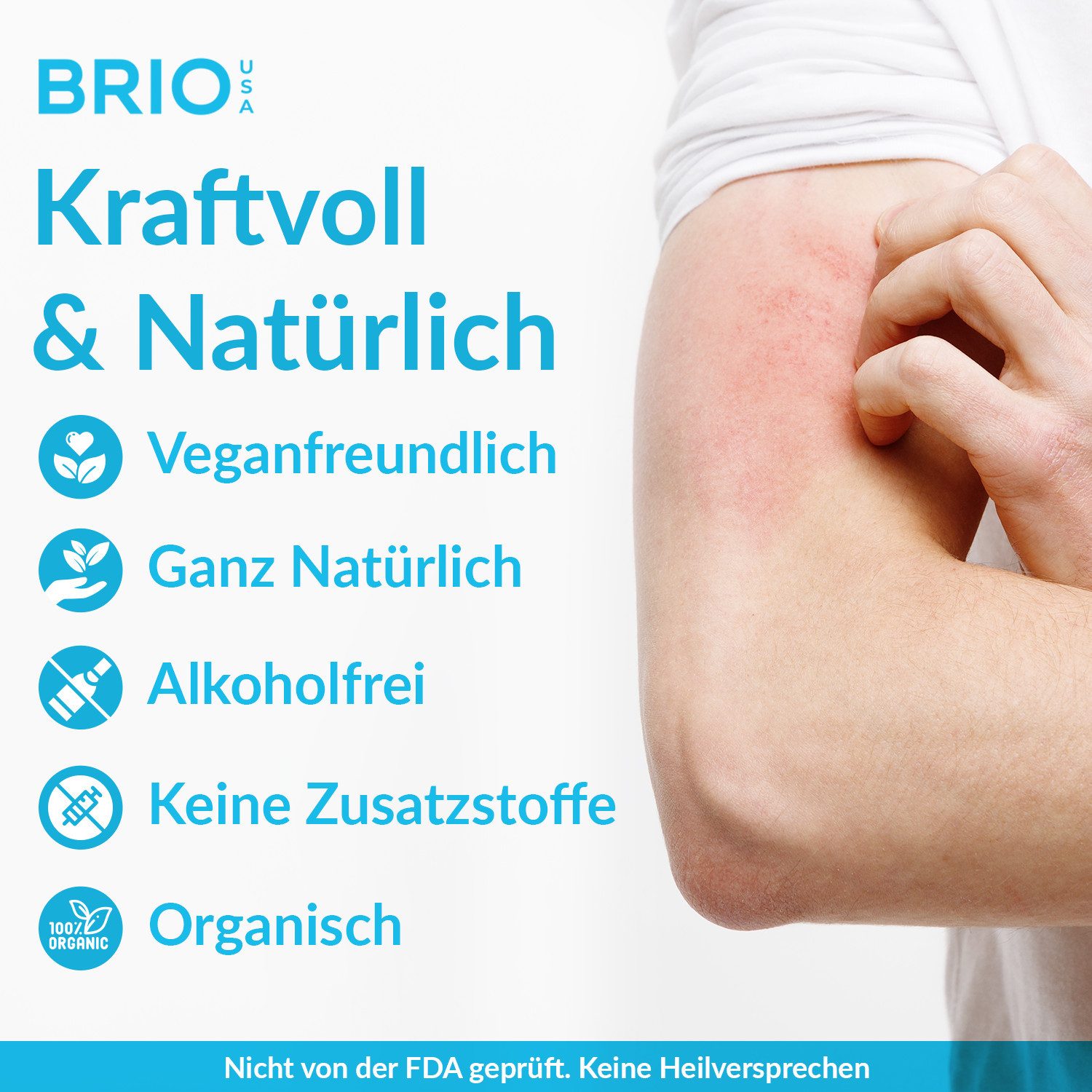 BRIOTECH Gesichts- und Körperspray BRIOTECH Topical Spray - beruhigendes Hautspray, für alle Hauttypen, 100ml