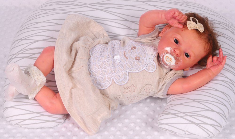 La Bortini Jerseykleid Baby Kleid 50 56 62 68 74 80 86 Babykleid