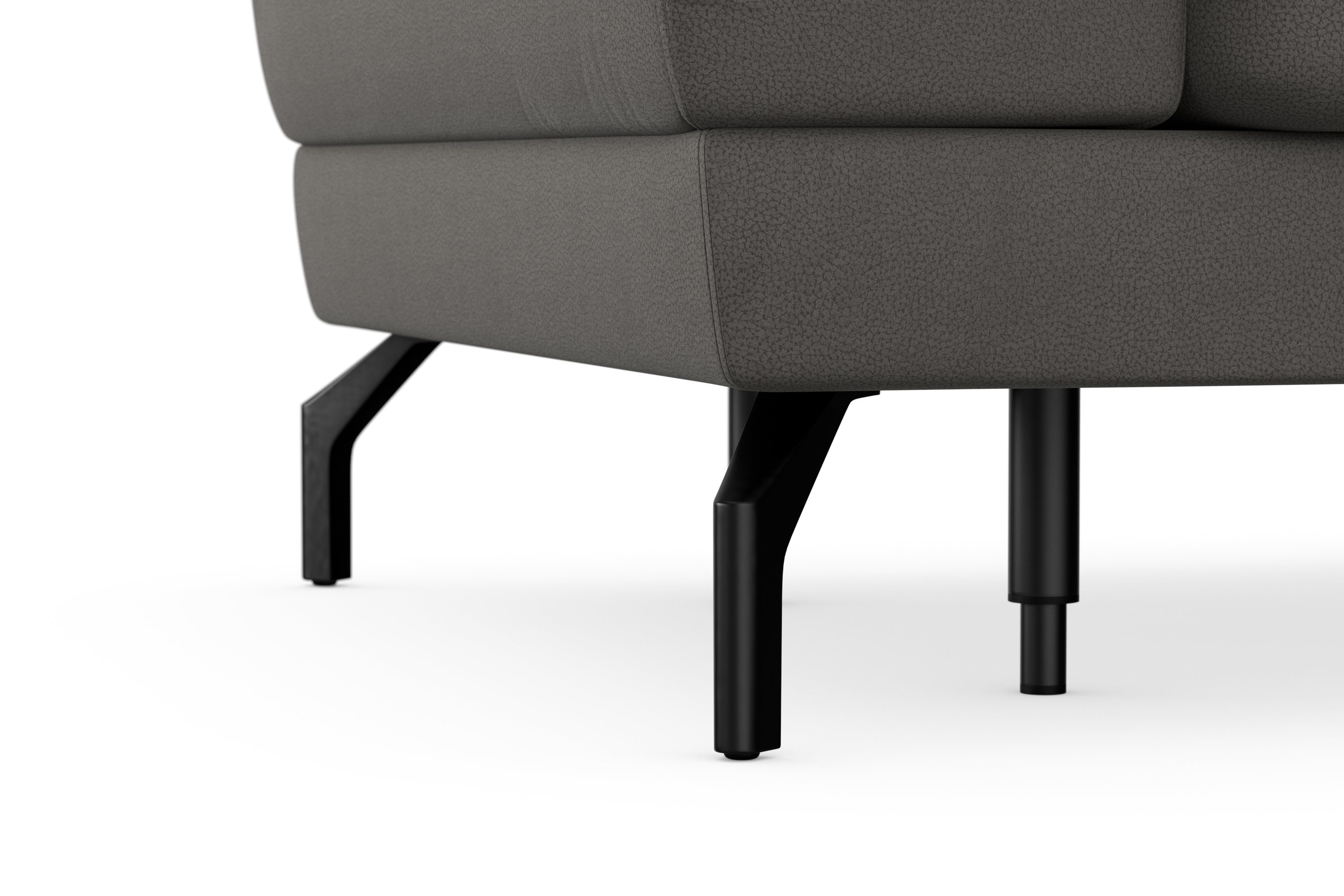 48 cm sit&more Sitzhöhe Sitztiefenverstellung Ecksofa inklusive Cinturo, Federkern, und