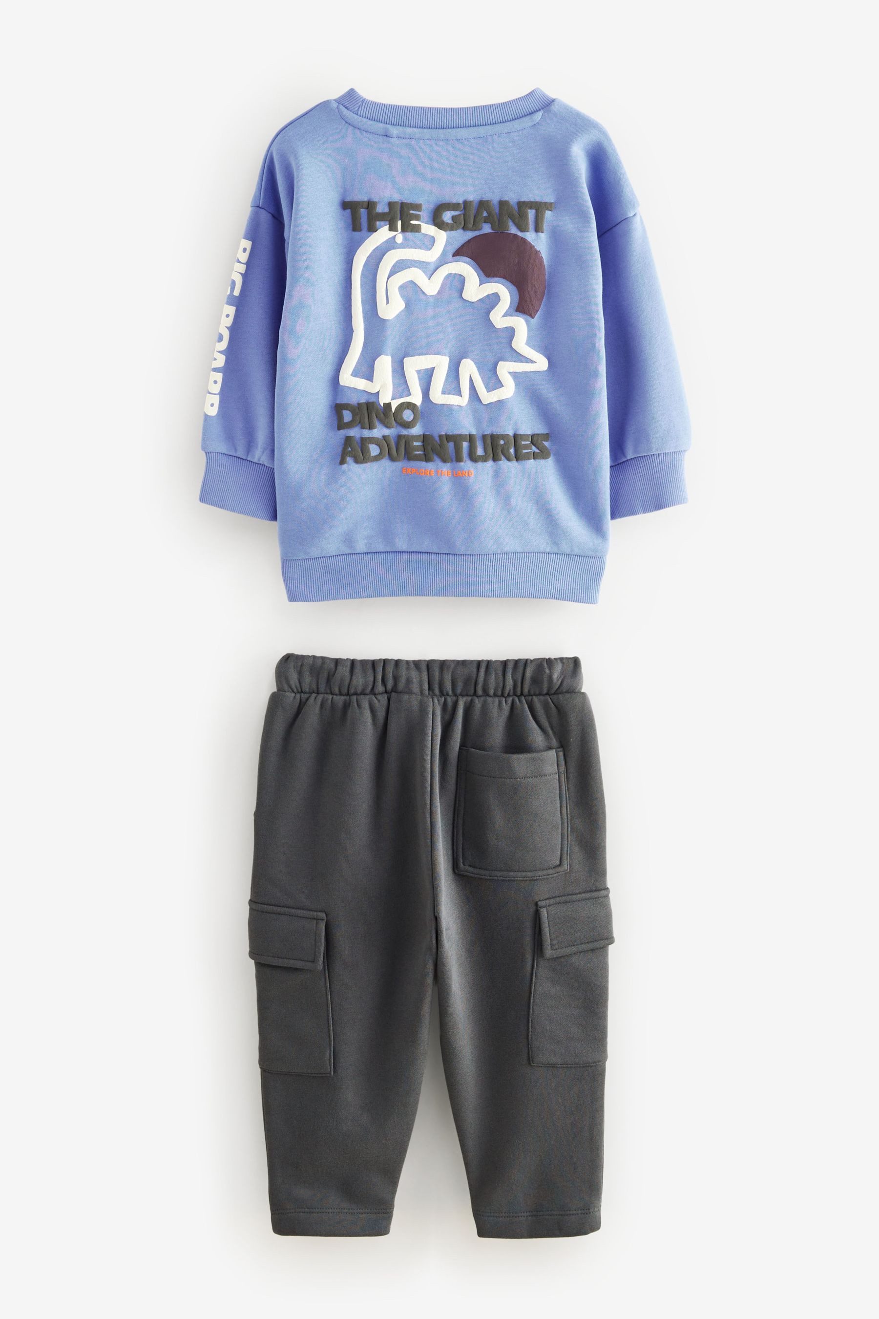 Next Sweatanzug Sweatshirt mit Placement-Print und günstig online kaufen