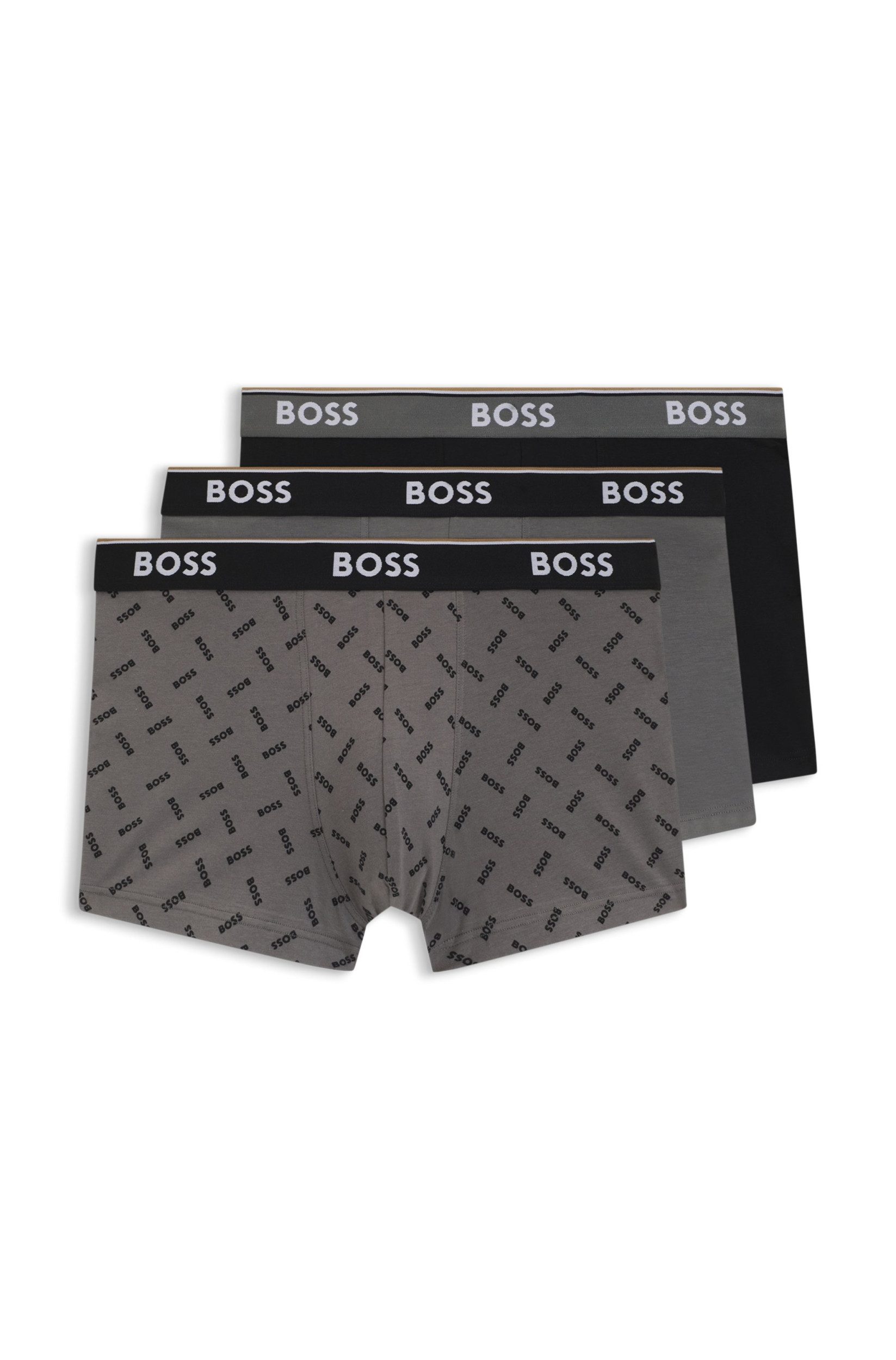 Boxershorts 3er-Boxershorts Trunk