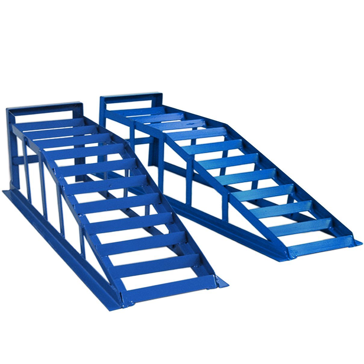 HELO24 Auffahrrampe PKW 2x blau bis 195er Räder