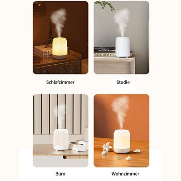 DOPWii Diffuser Aroma Diffuser für ätherische Öle,leiser Diffusor,Luftbefeuchter