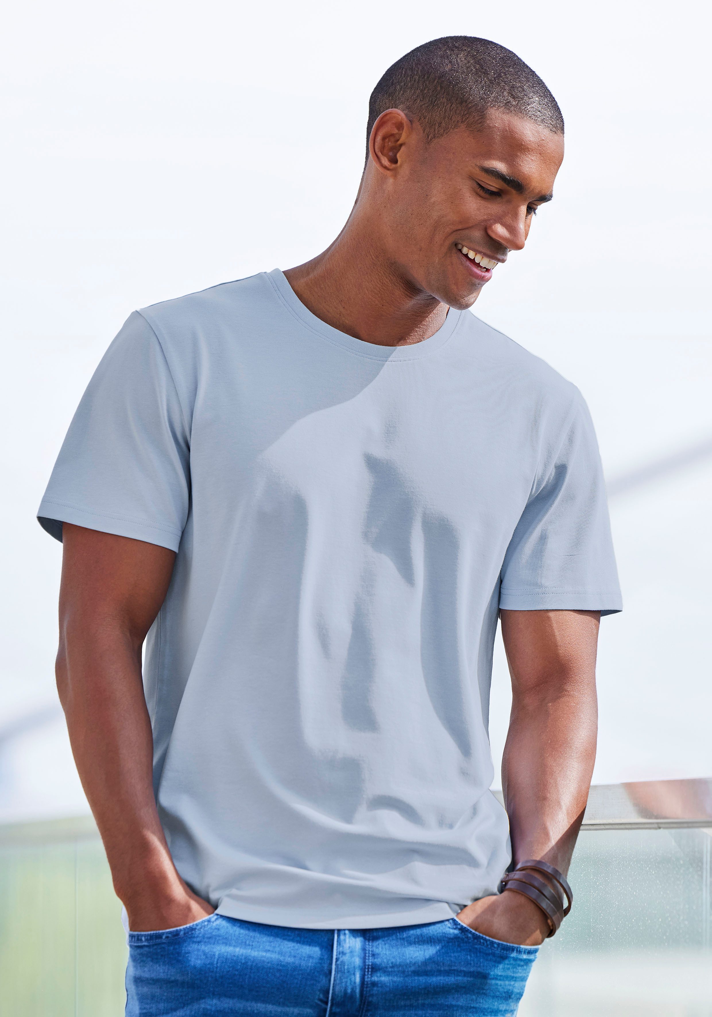 AUTHENTIC LE JOGGER T-Shirt (Packung, 2) günstig online kaufen