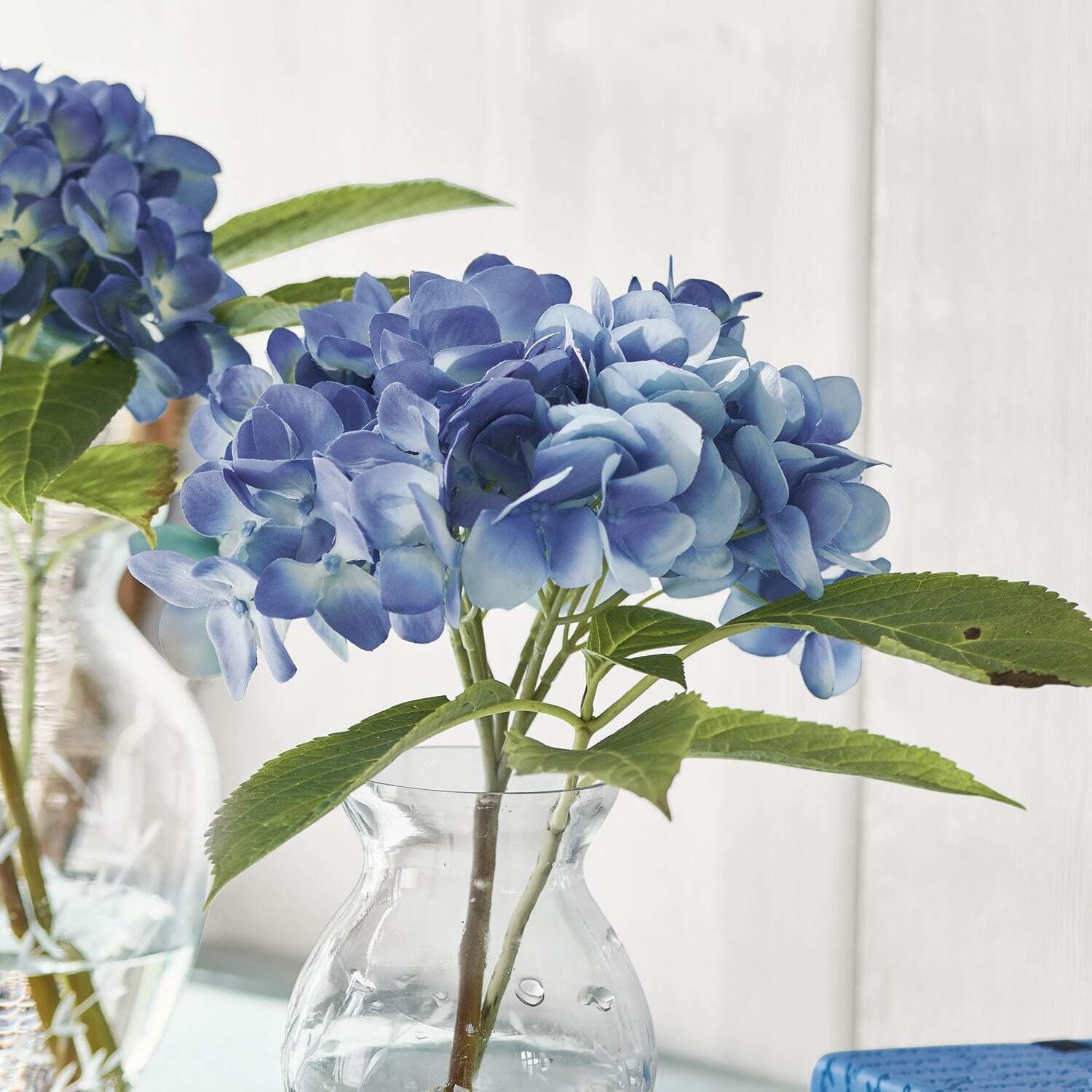 3er cm Mirabeau, 64.0 blau/grün, Amarente Kunstblume Höhe Deko-Blume Set