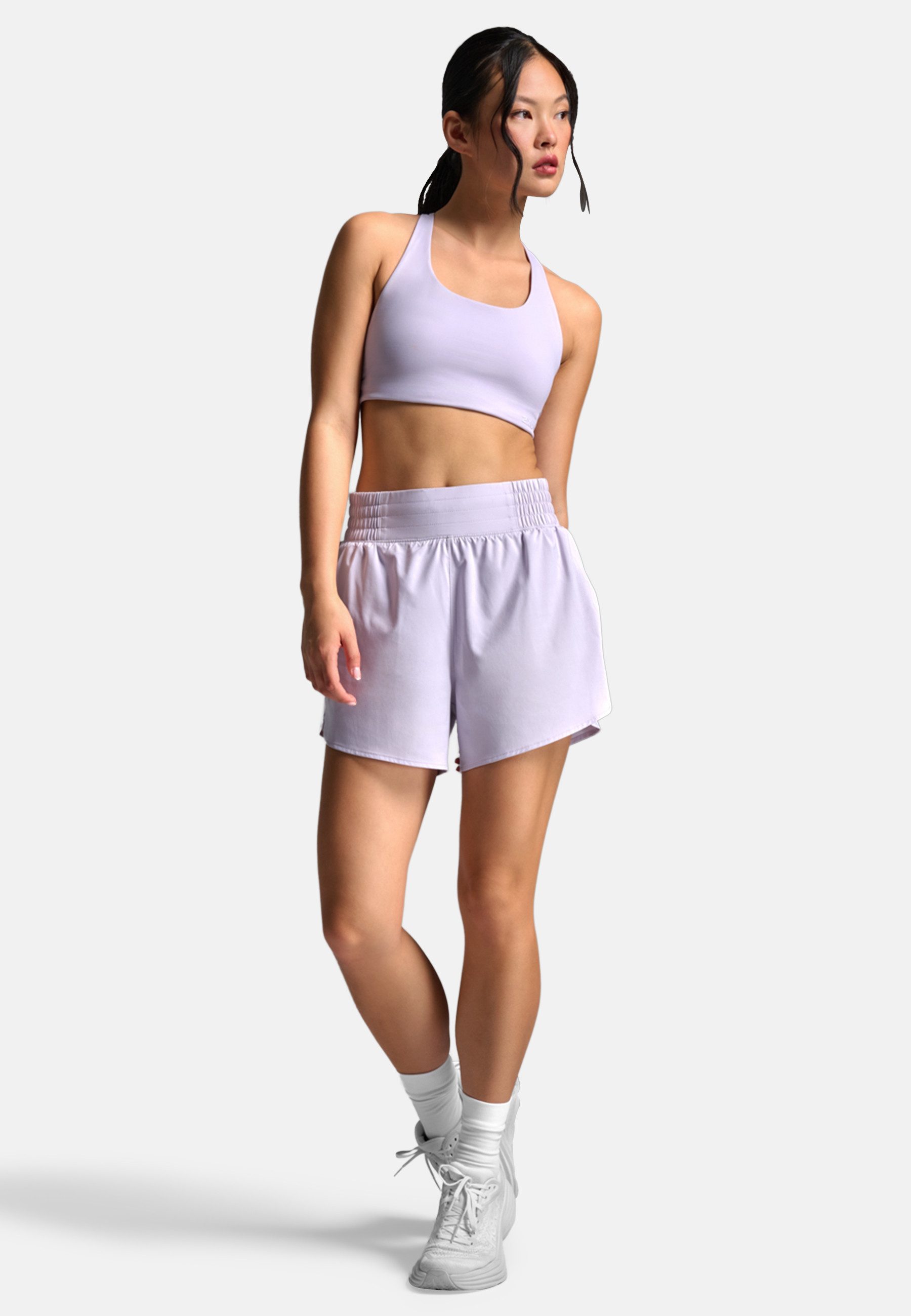 2xU Lauftights Aero Hi-Rise 4 Inch Shorts (1-tlg)