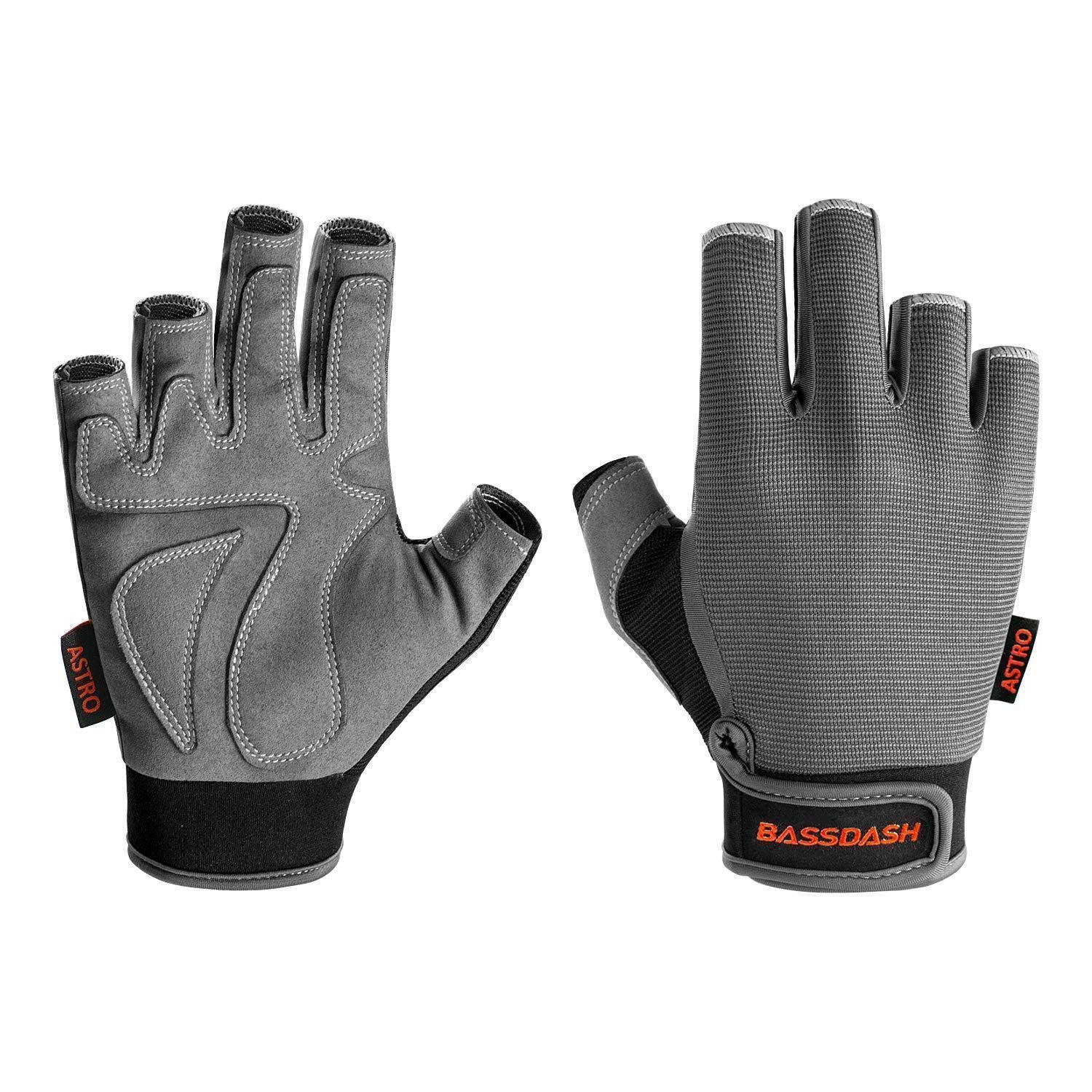 LuxusKollektion Angelhandschuhe Fahrradhandschuhe Astro Hellgrau S (1-St)