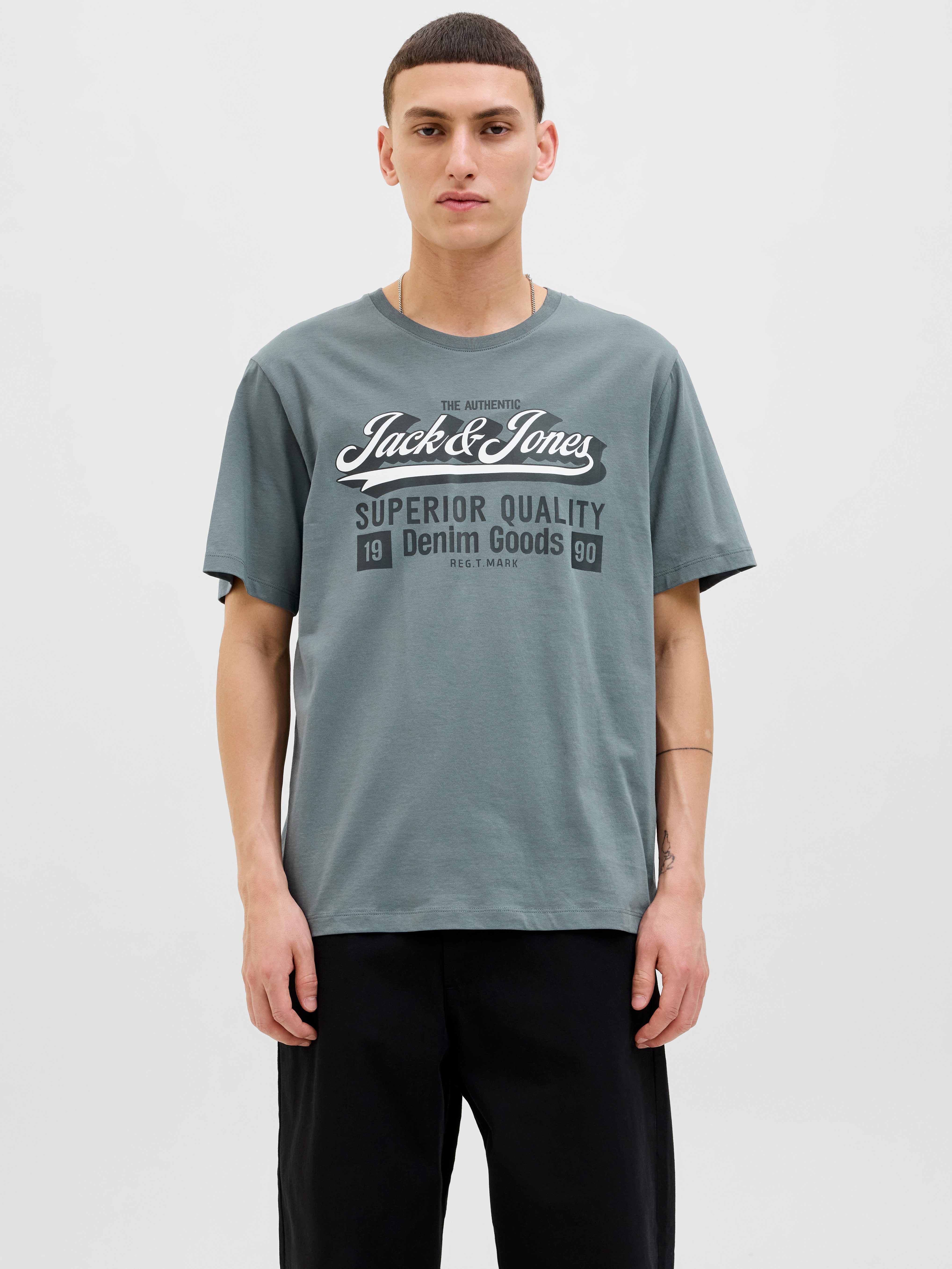 Jack & Jones Rundhalsshirt JJELOGO TEE günstig online kaufen