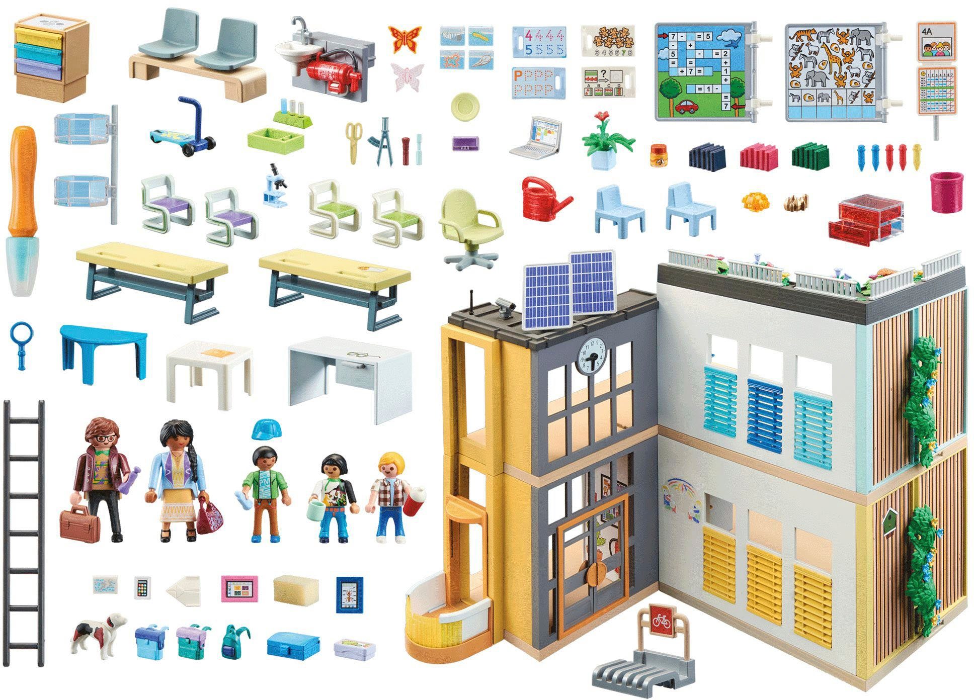 Playmobil® Große Schule (71327), My City Life Konstruktions-Spielset, (282 günstig online kaufen