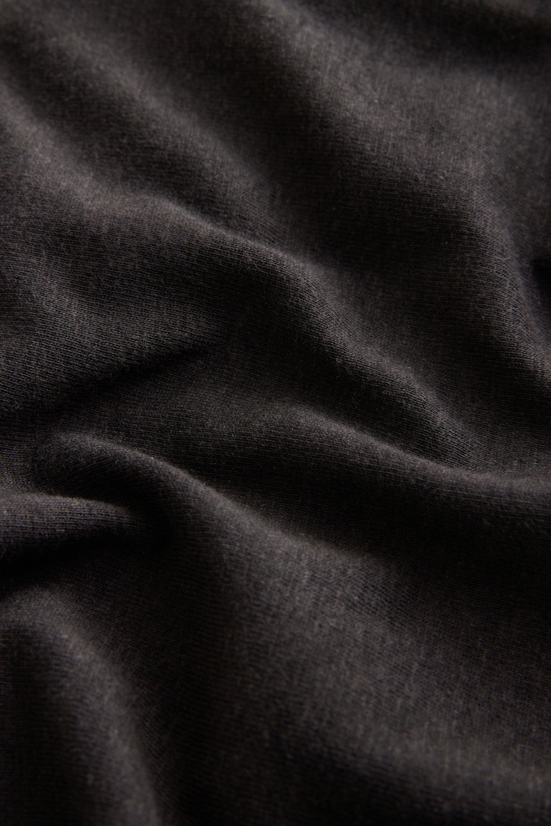 Next Midikleid Kurzärmeliges Midikleid mit Bindegürtel, Rollrand (1-tlg)