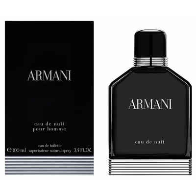 Giorgio Armani Eau de Toilette Giorgio Armani eau de nuit pour homme EDT 100ML