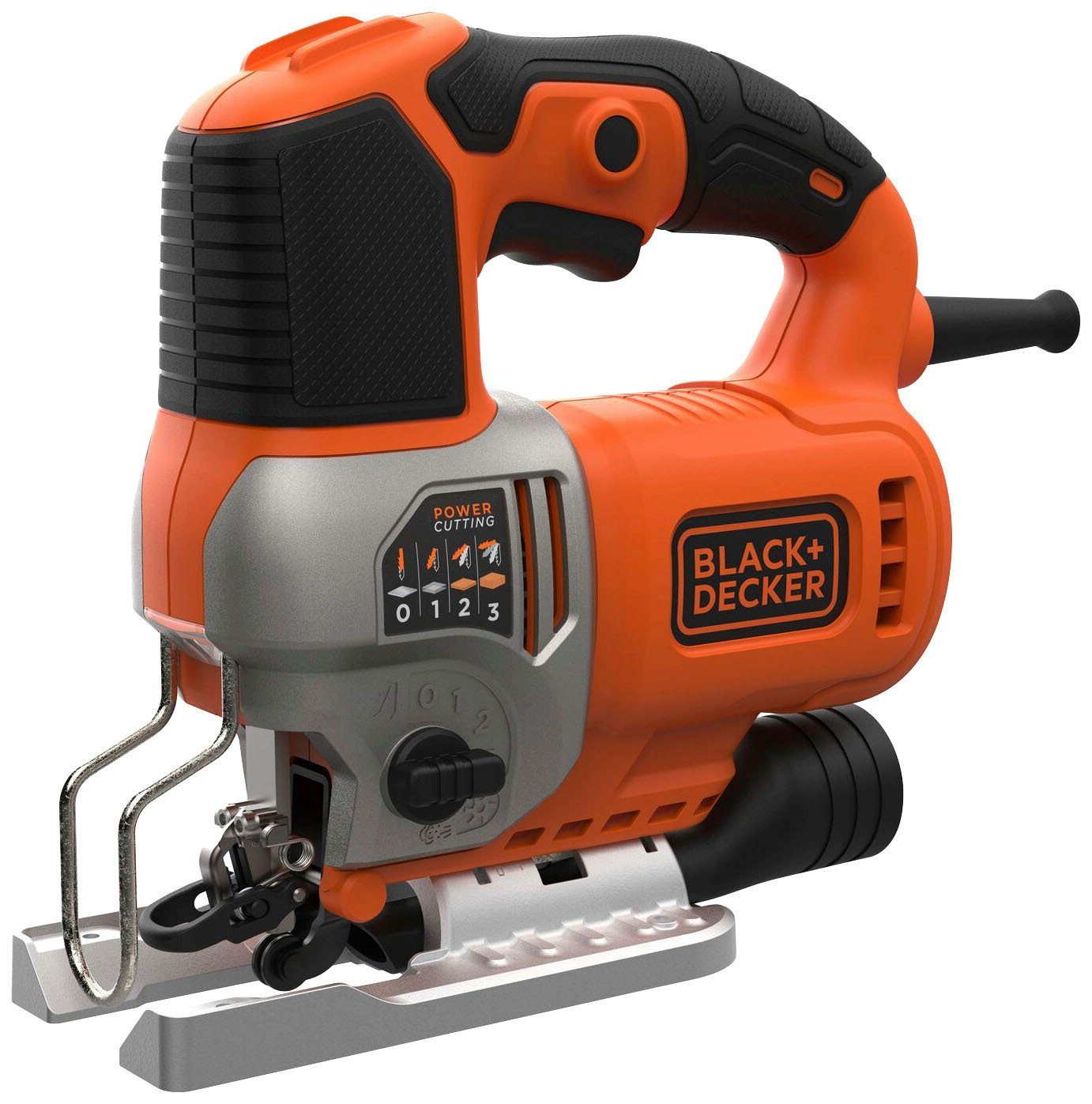 Black + Decker Pendelhubstichsäge BES610, 2-St., inkl. Holzsägeblatt