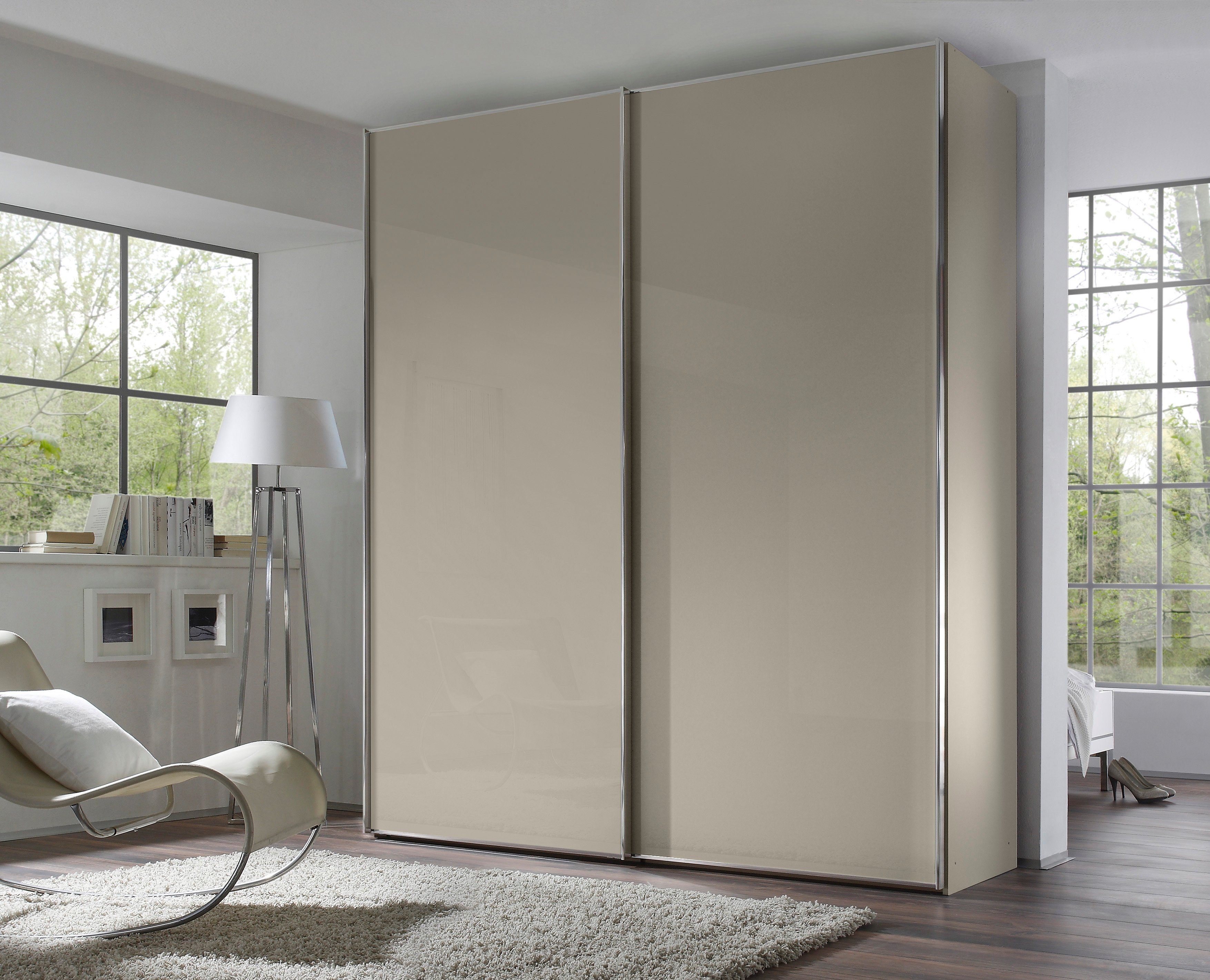 STAUD Schwebetürenschrank Sinfonie Plus, edles Design in hochwertiger Qualität, Made in Germany Mit vier verschiedenen Ausstattungsvarianten