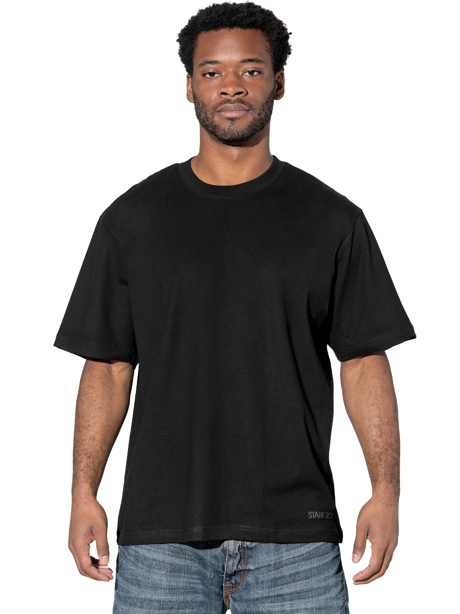 Stark Soul® T-Shirt Herren Oversize T-Shirt Heavy Weight