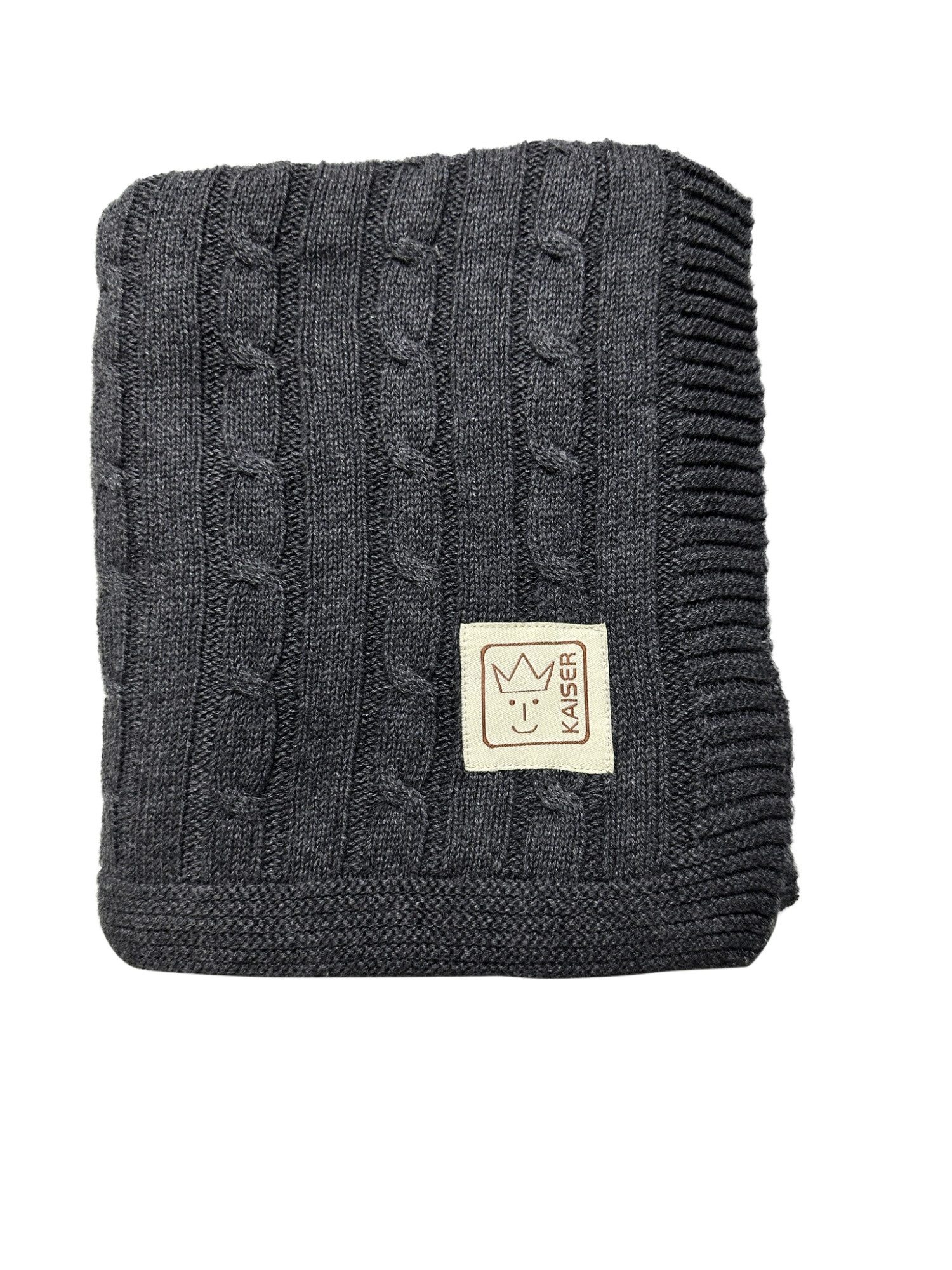 Babydecke Cable Knitt Babydecke Strick, Kaiser