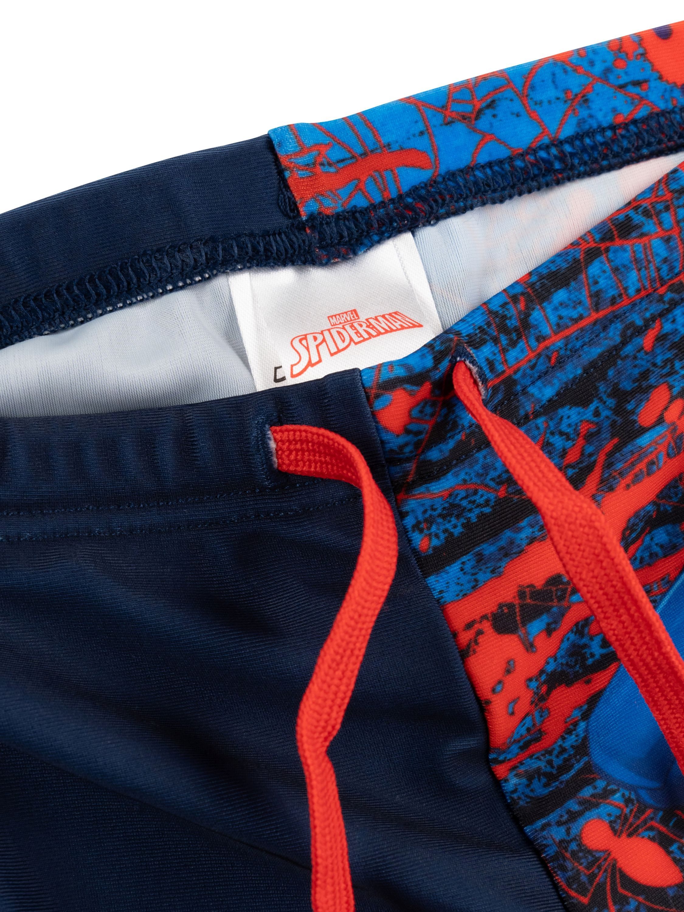 United Labels® Badehose Marvel Spiderman Badehose Schwimmhose Badekleidung Hose – Bild 4 von 4