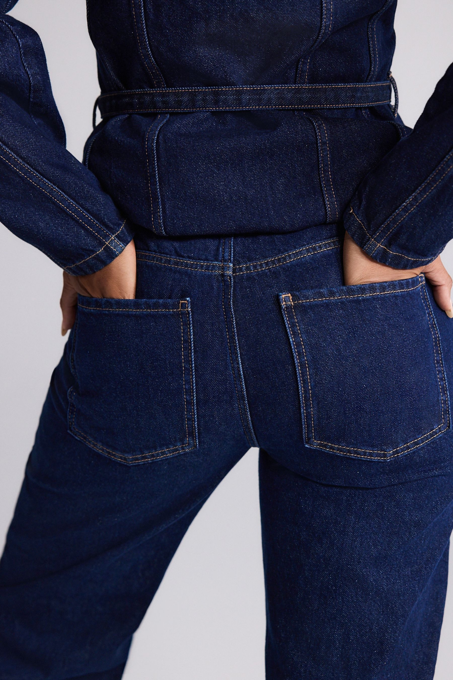 Next Weite Jeans Jeans mit Barrel-Leg aus 100 % Baumwolle (1-tlg)