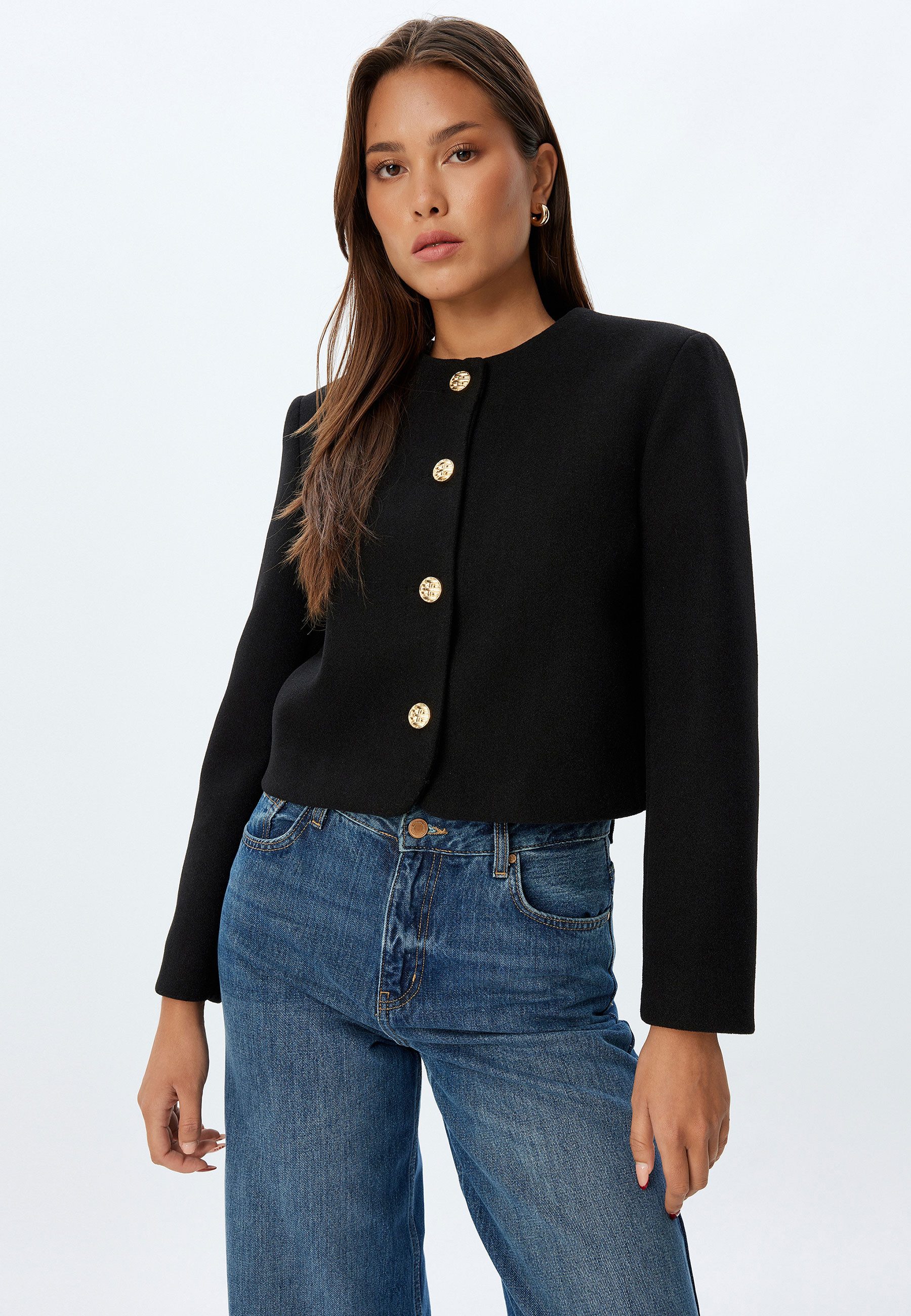Kurzjacke Slim Klassisch