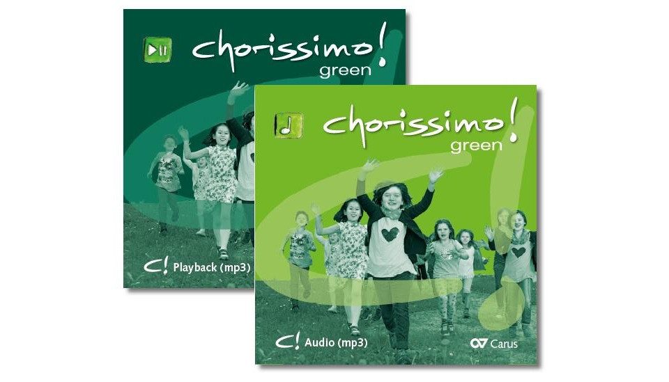 carus Hörspiel-CD chorissimo! green. Medien-Set, 2 MP3-CDs