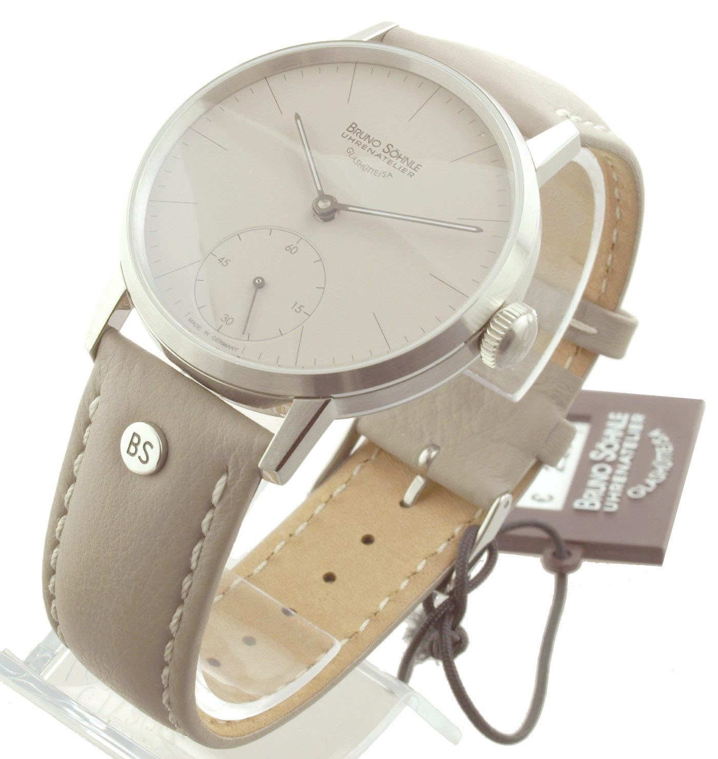 BRUNO SÖHNLE Mechanische Uhr Herren Uhr 17-11190-141 Handaufzug Stuttgart Neu OVP