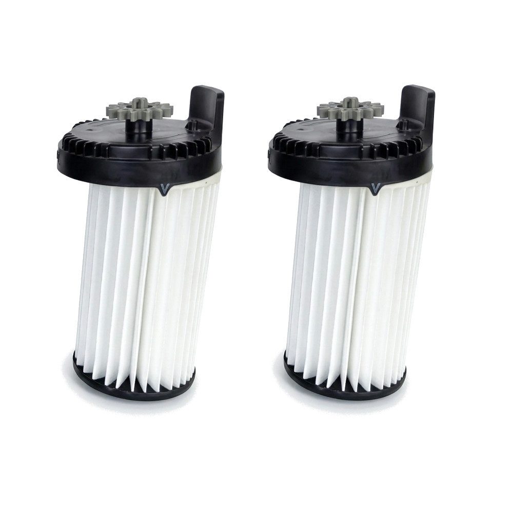 Trade-Shop Ersatzfilter 2x passend für Miele CX1 Series Blizzard SKRE0 SKRF3 - Filter 10745670, Zubehör für (beutellose) Staubsauger - Ersatz für Miele CX1, mit integriertem Zahnrad-Mechanismus