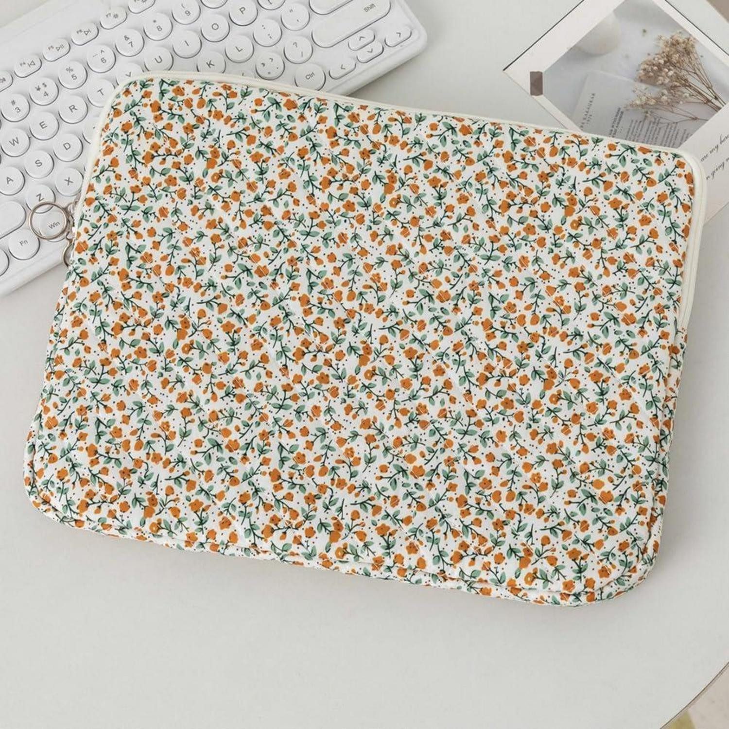 LuxusKollektion Laptoptasche Hülle MacBook Air 13 Zoll M3 M2 Blumenmuster Stil 8 11 Zoll