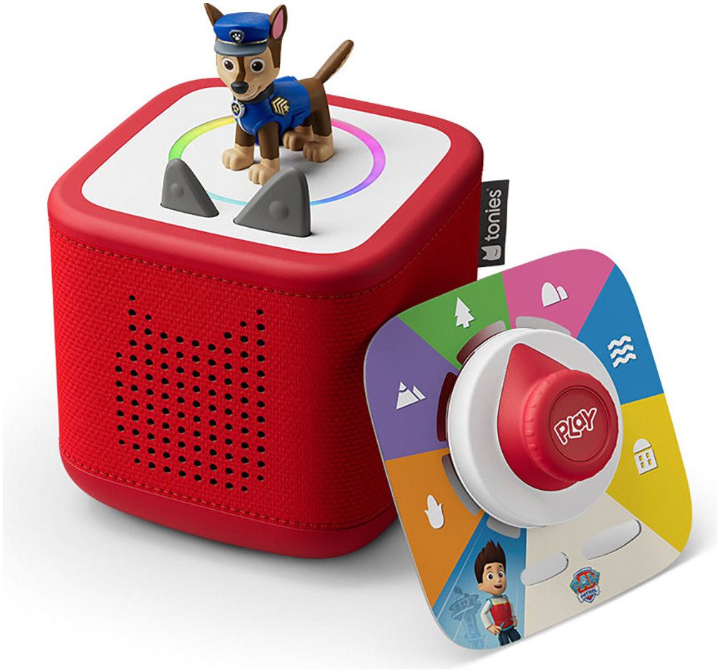 tonies Toniebox 2 Play Set Paw Patrol Chase Колонки Stereo (Bluetooth, NFC, WLAN, Kindersicher ab 1)