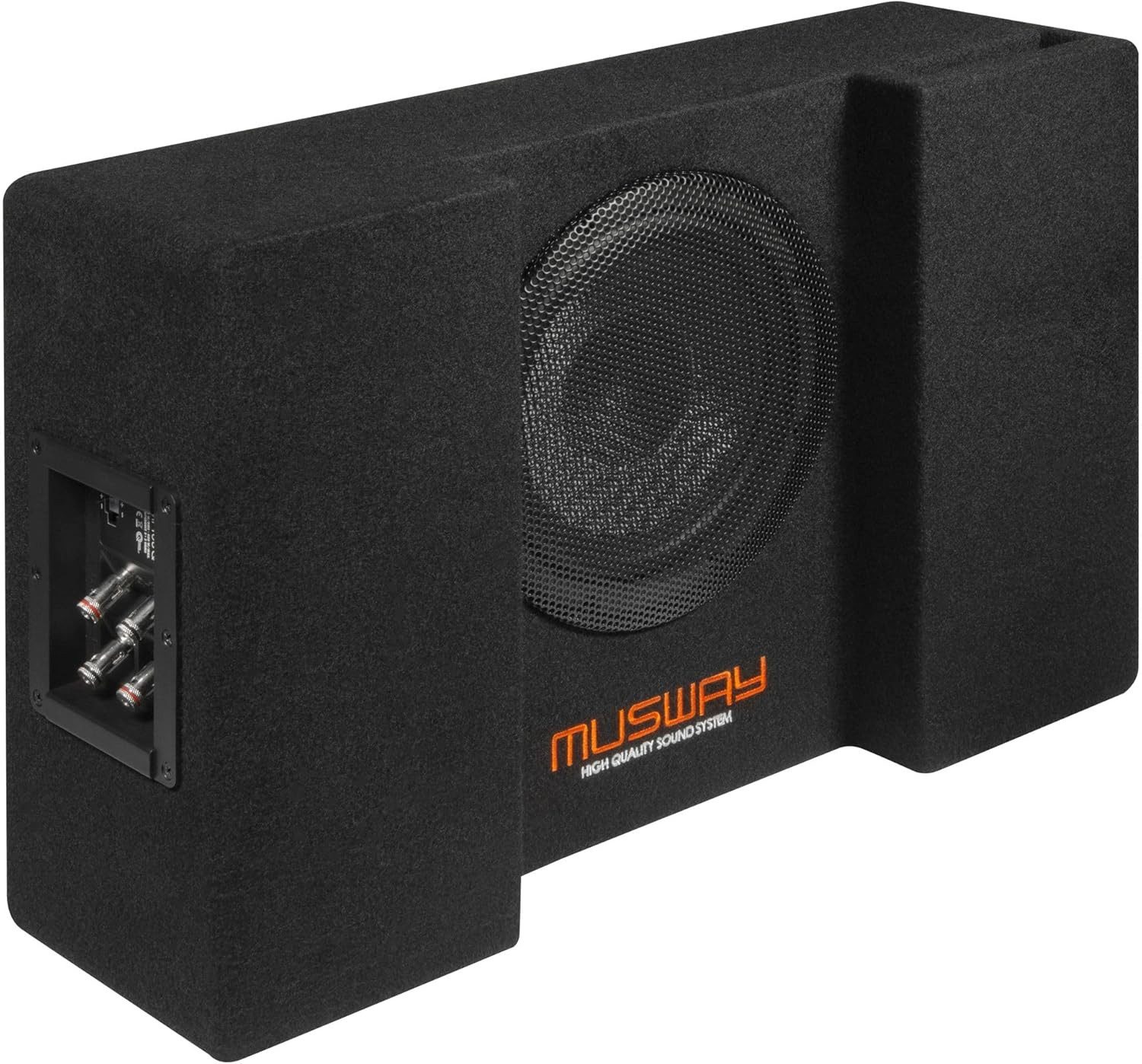 Musway MUSWAY MF-108Q Bassreflex Gehäusesubwoofer 20 cm Автомобильный сабвуфер