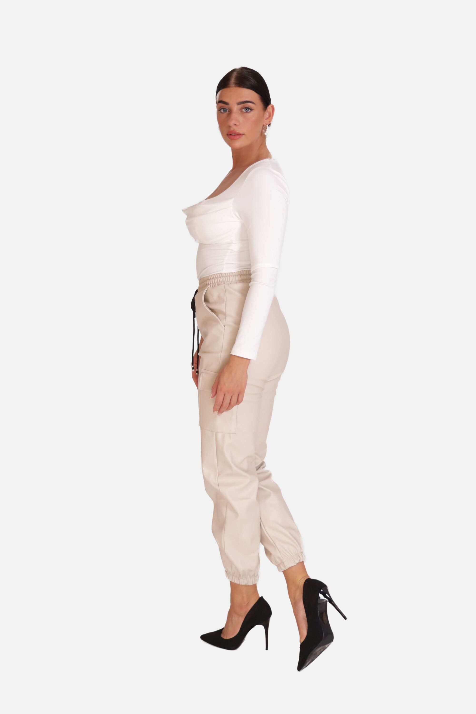 Elara Stoffhose Damen Hose (1-tlg)